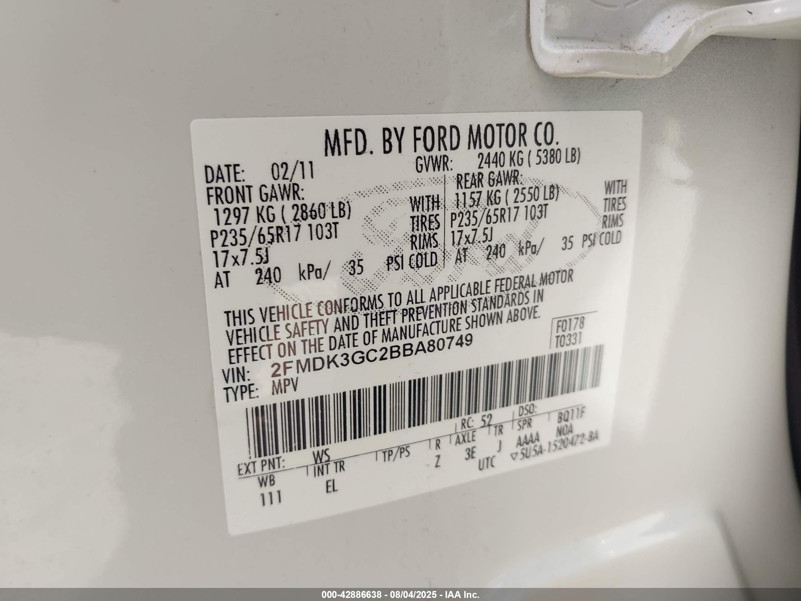 FORD EDGE image 9