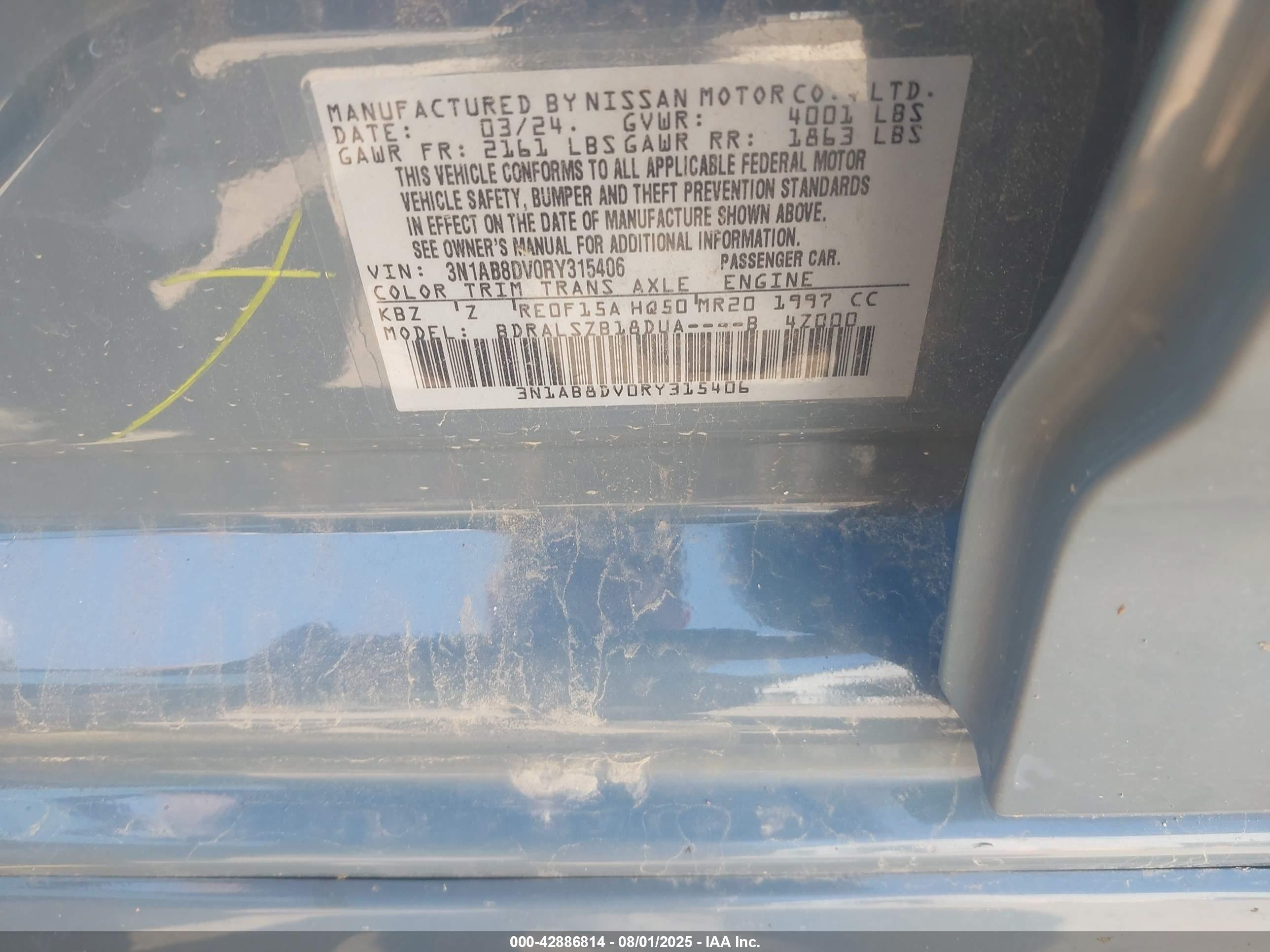 NISSAN SENTRA image 9