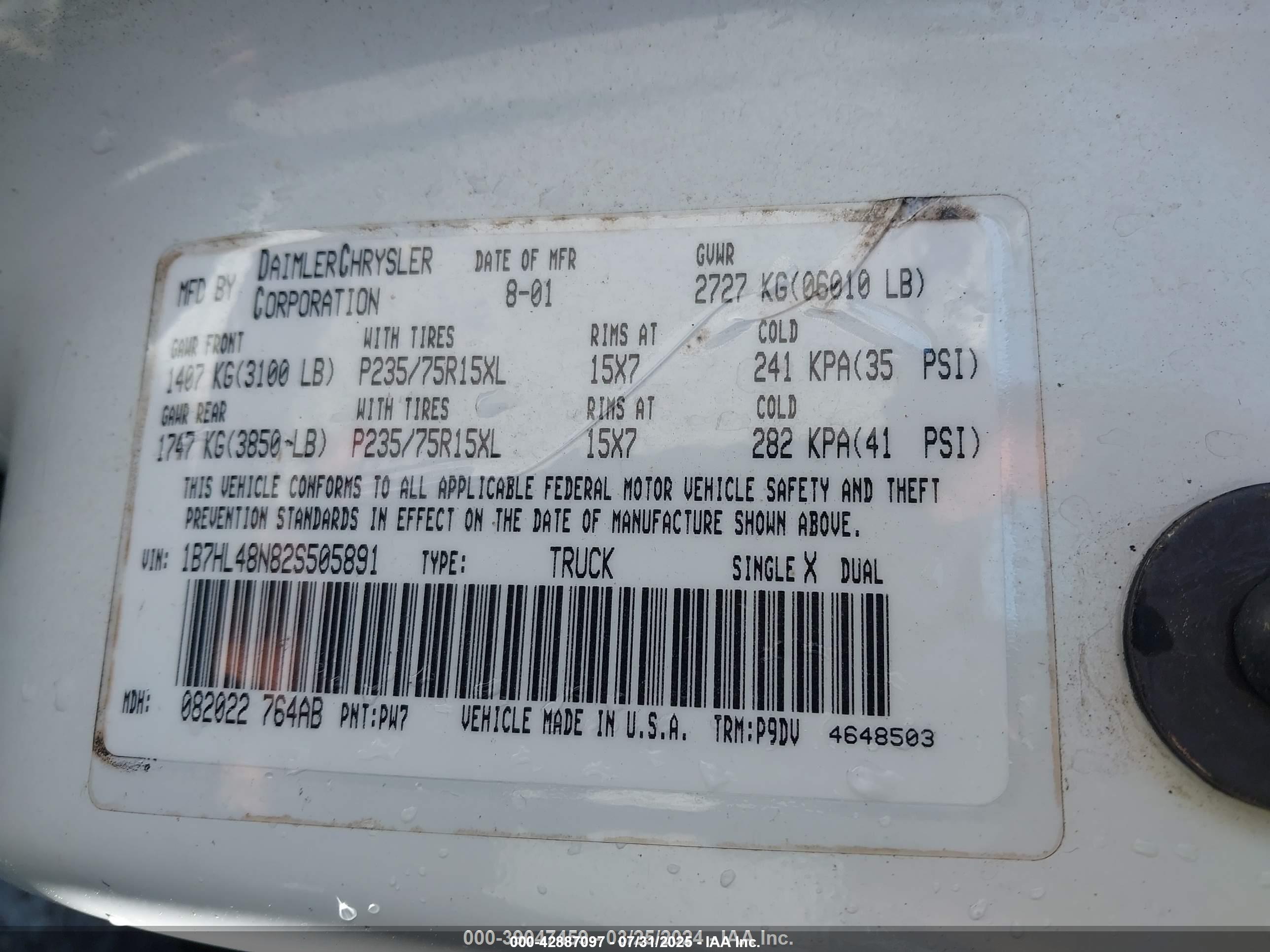DODGE DAKOTA image 9