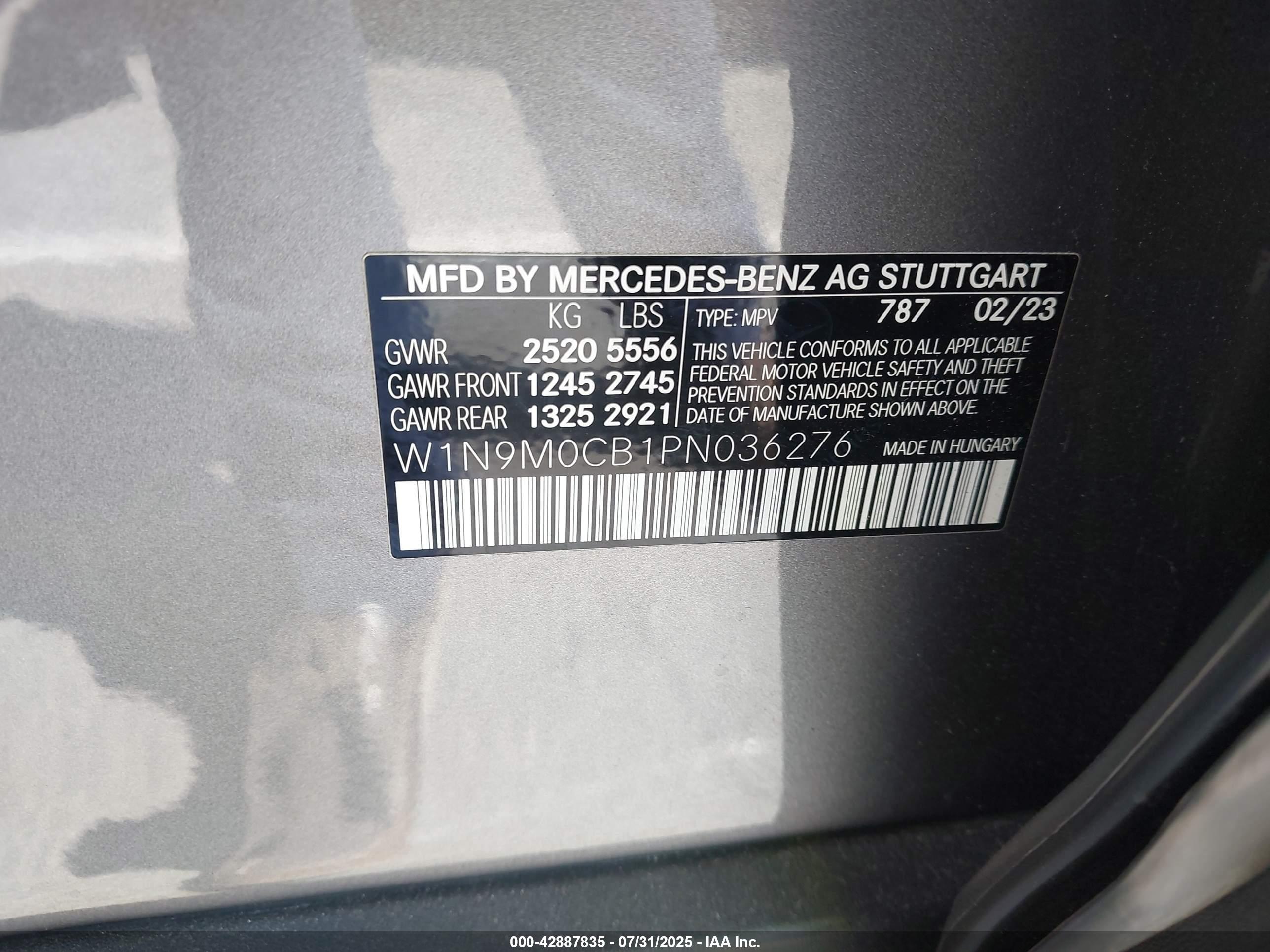 MERCEDES-BENZ EQB image 9