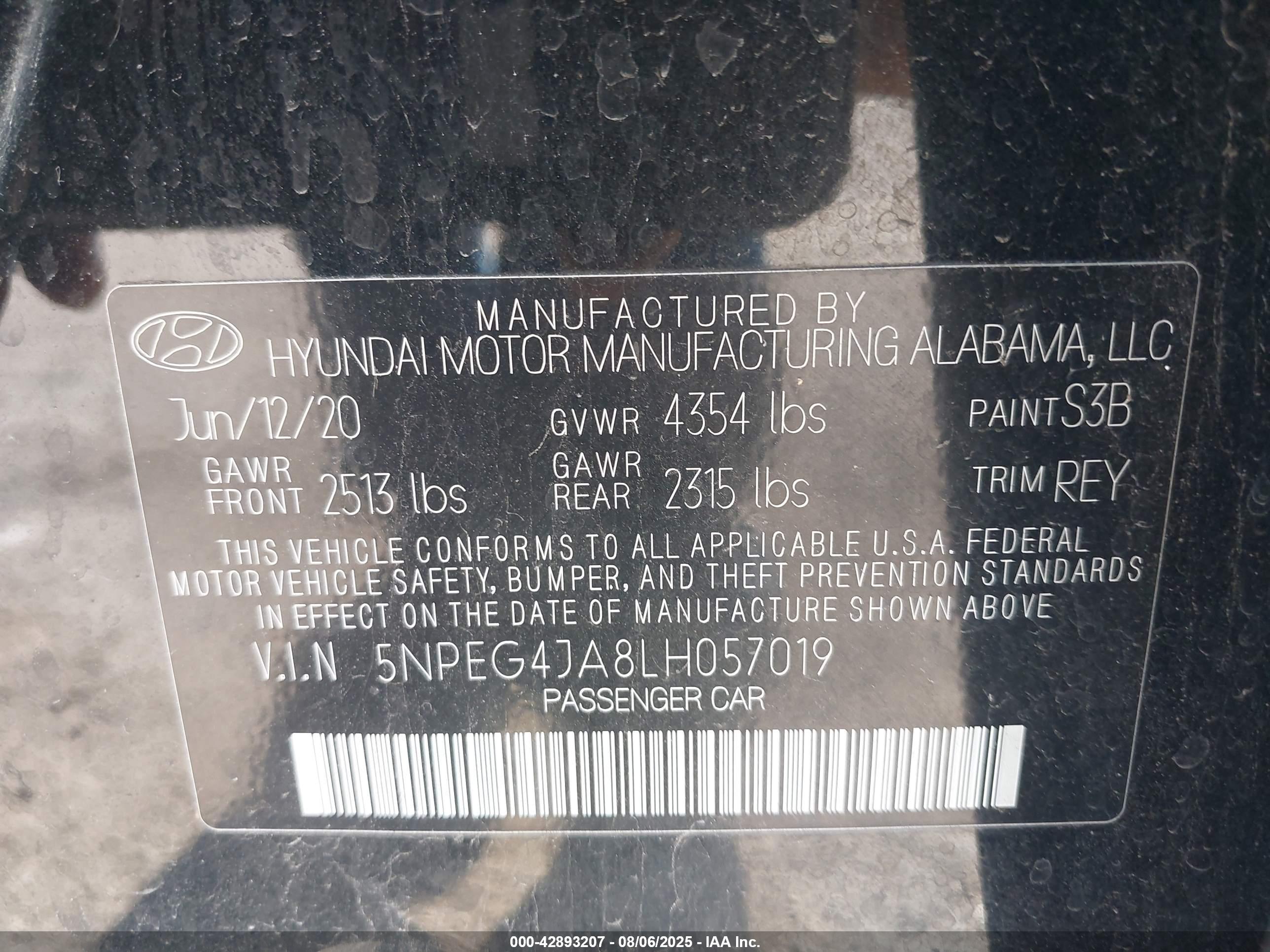 HYUNDAI SONATA image 9