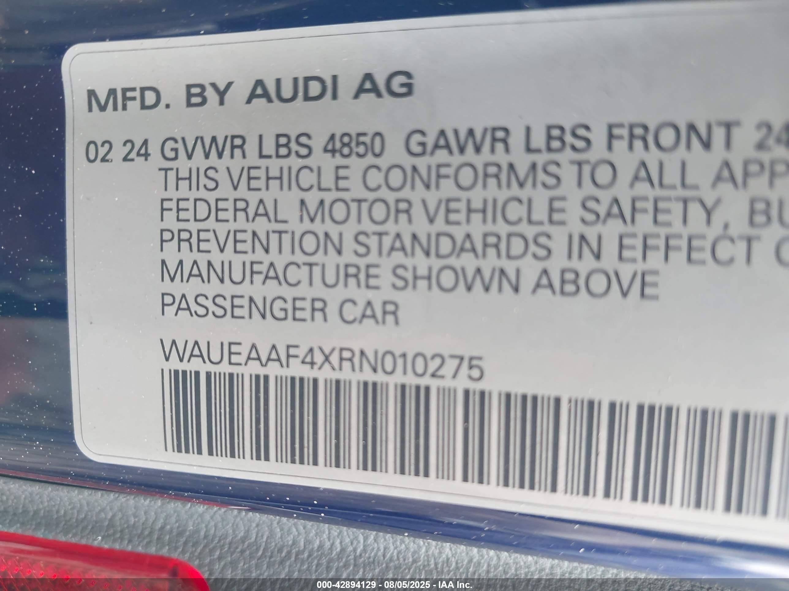 AUDI A4 image 9