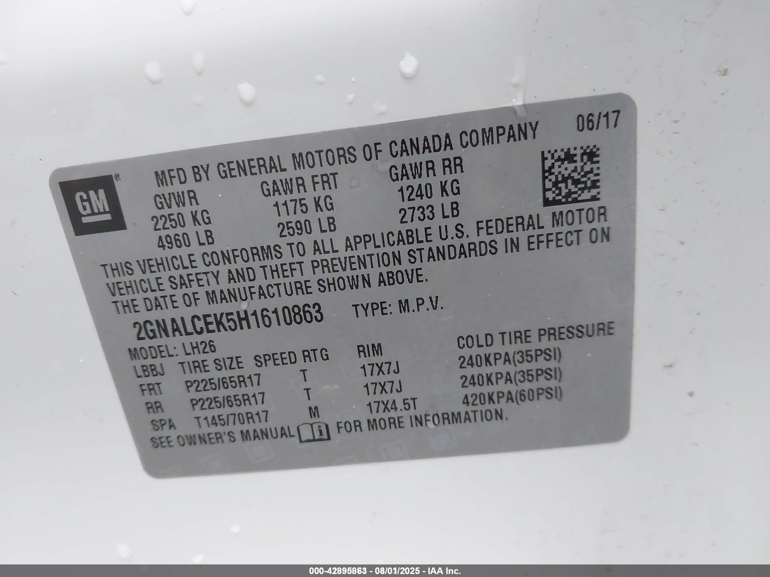 CHEVROLET EQUINOX image 9