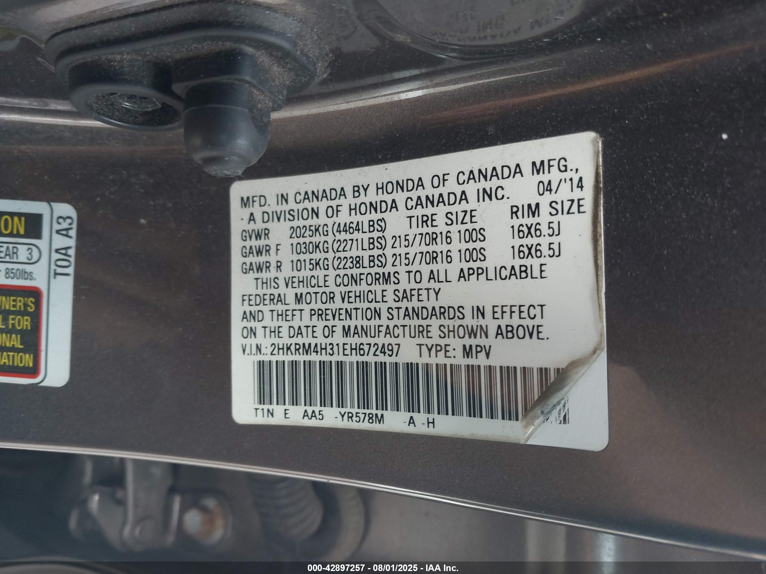 HONDA CR-V image 9