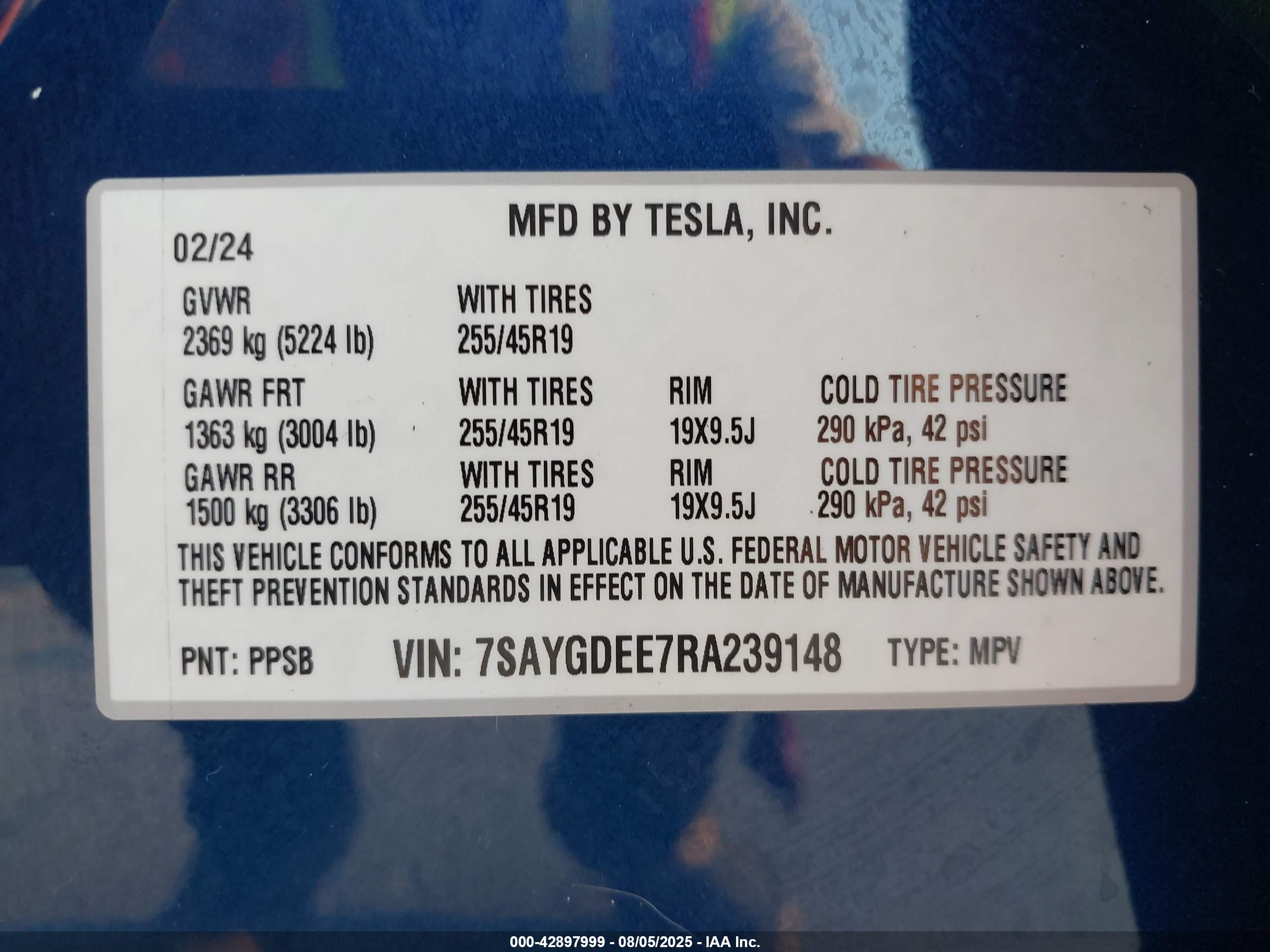 TESLA MODEL image 9