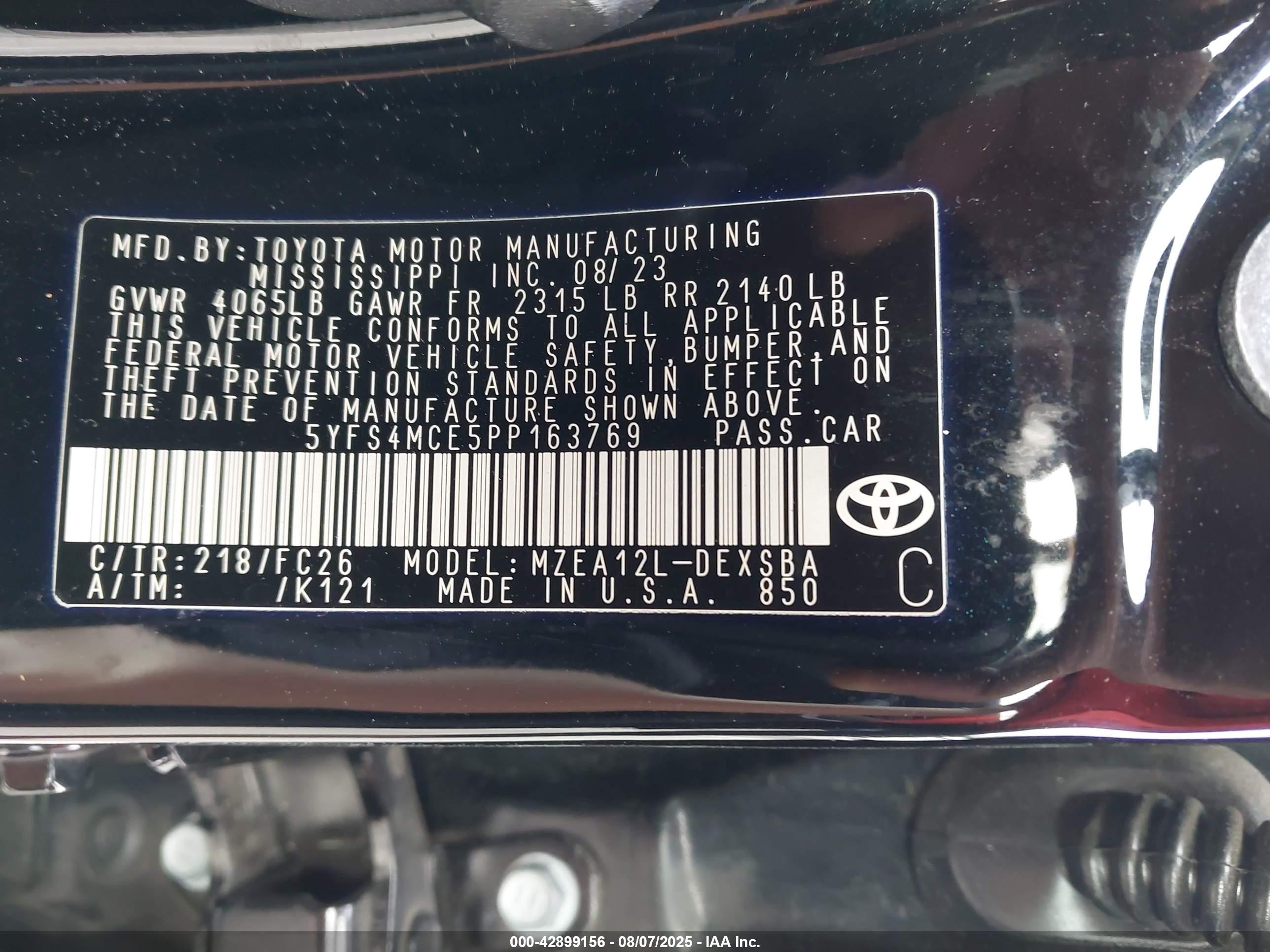 TOYOTA COROLLA image 9