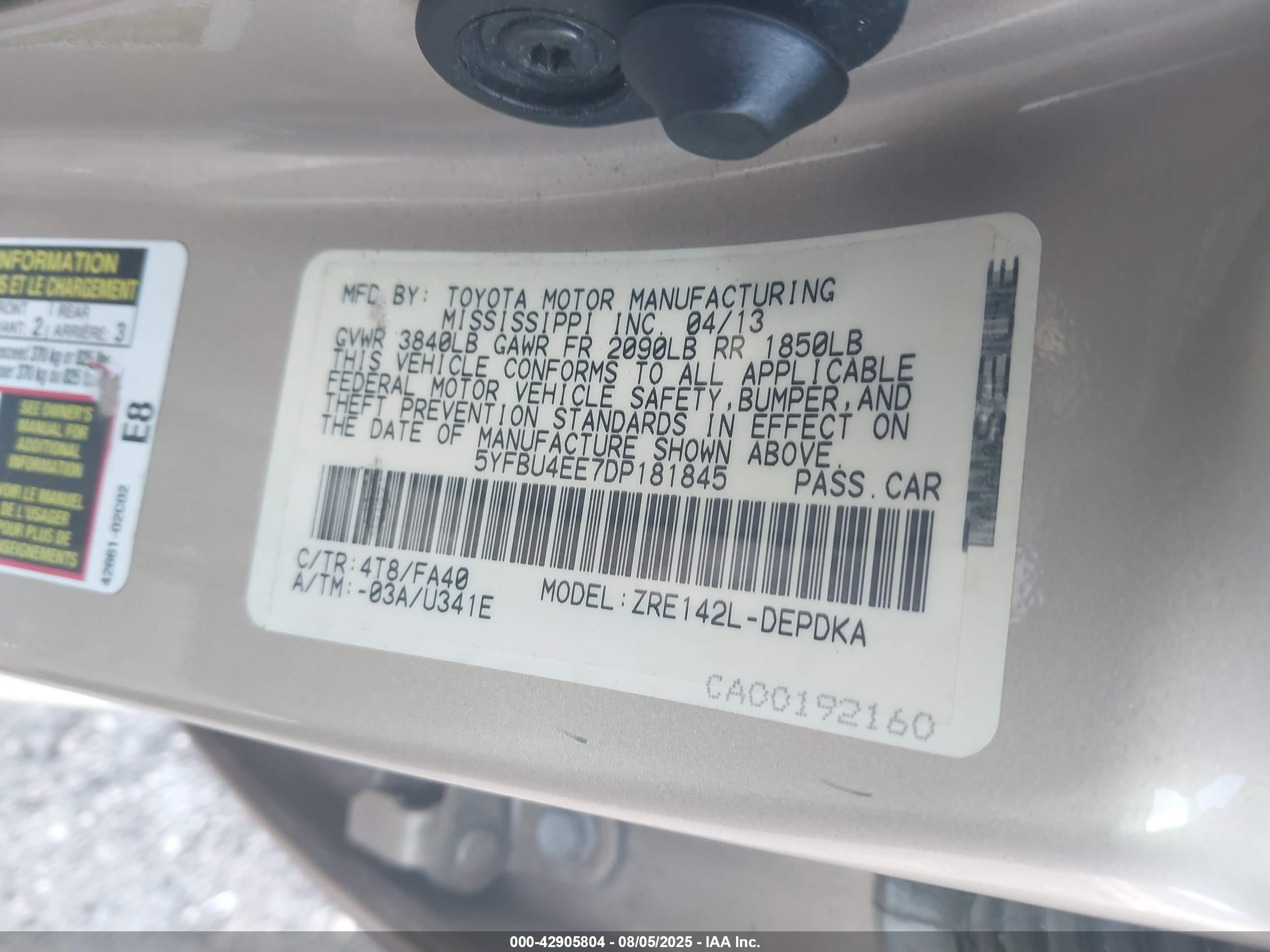 TOYOTA COROLLA image 9