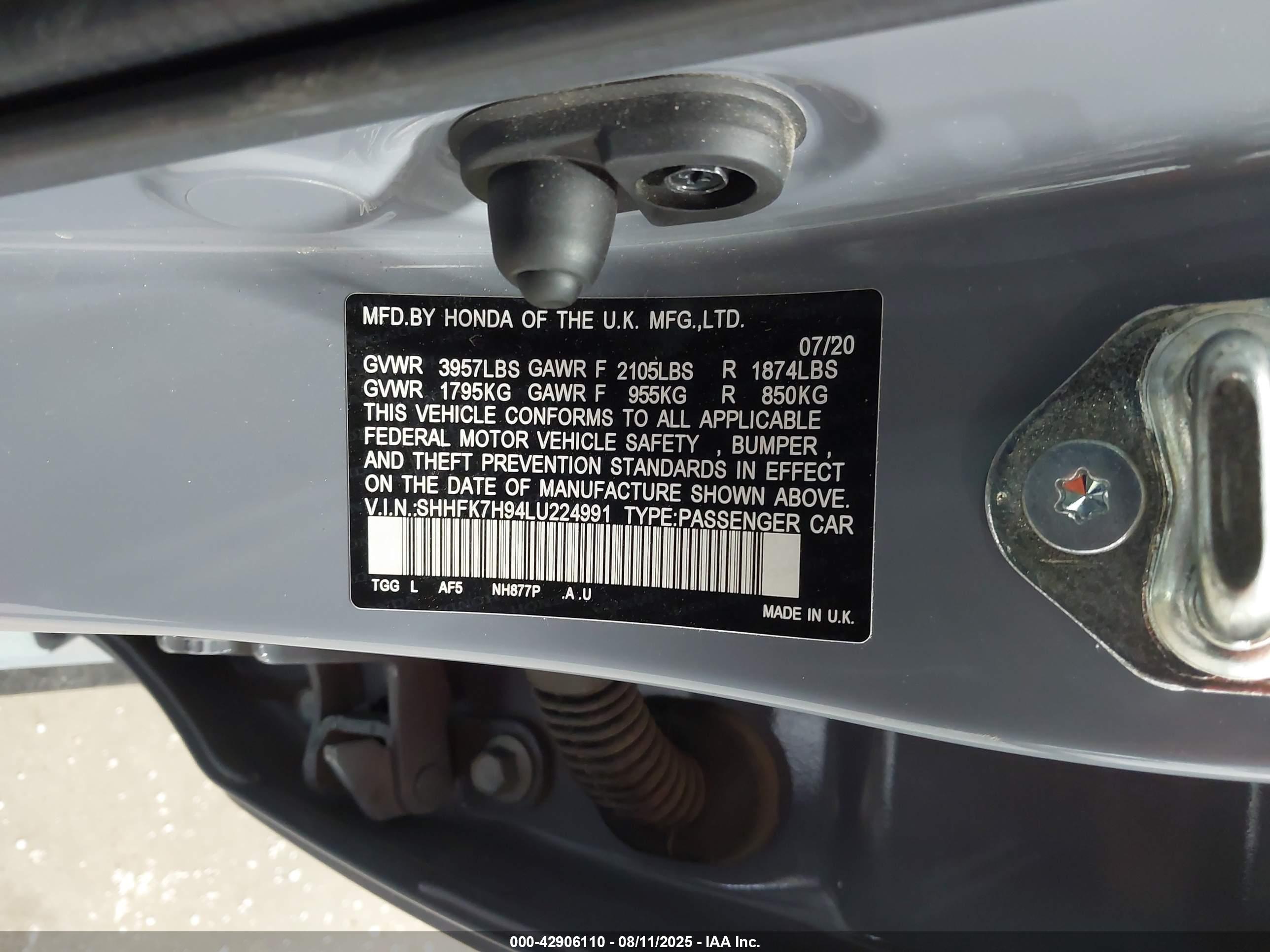HONDA CIVIC image 9