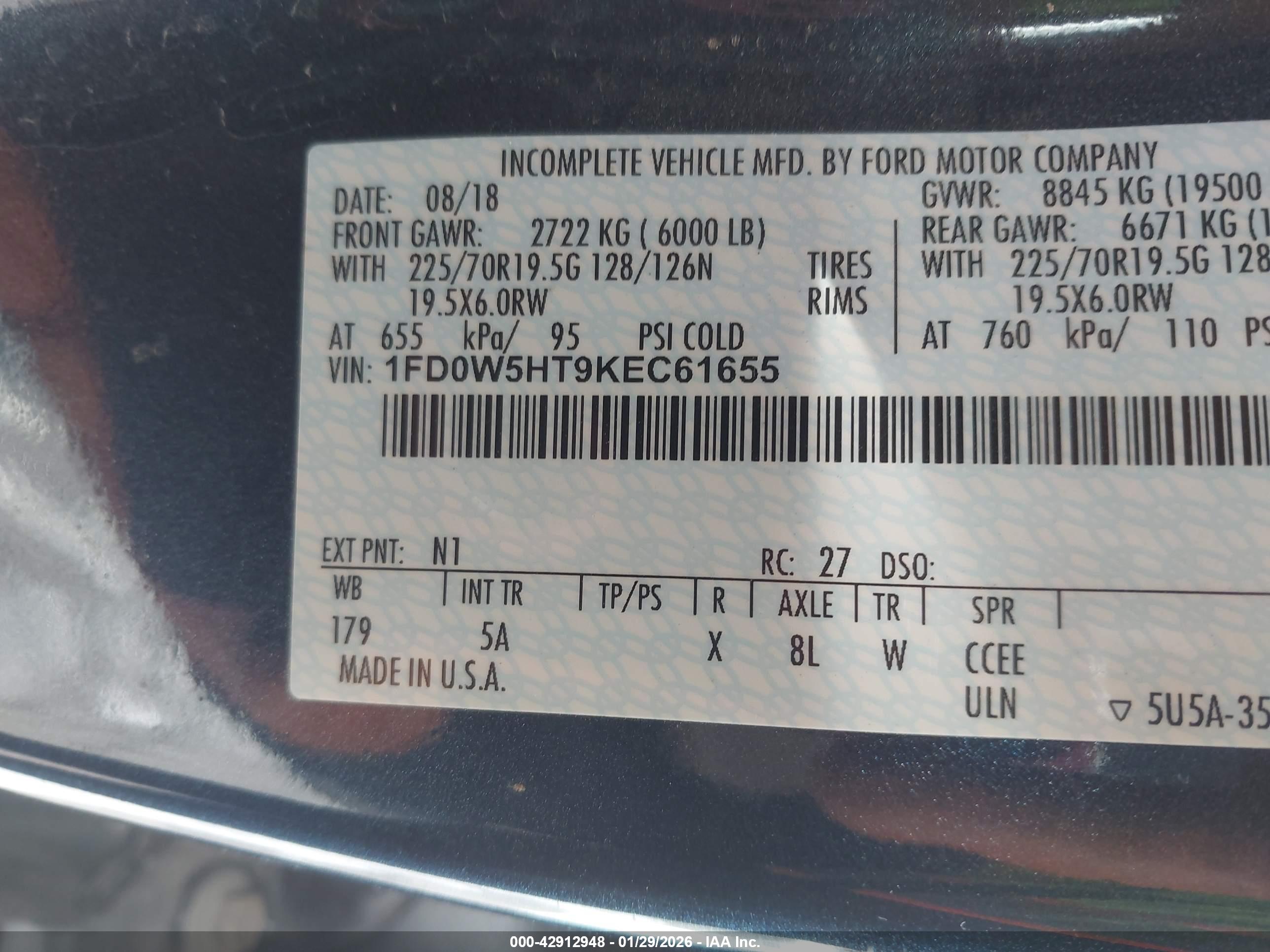 FORD F-550 image 9