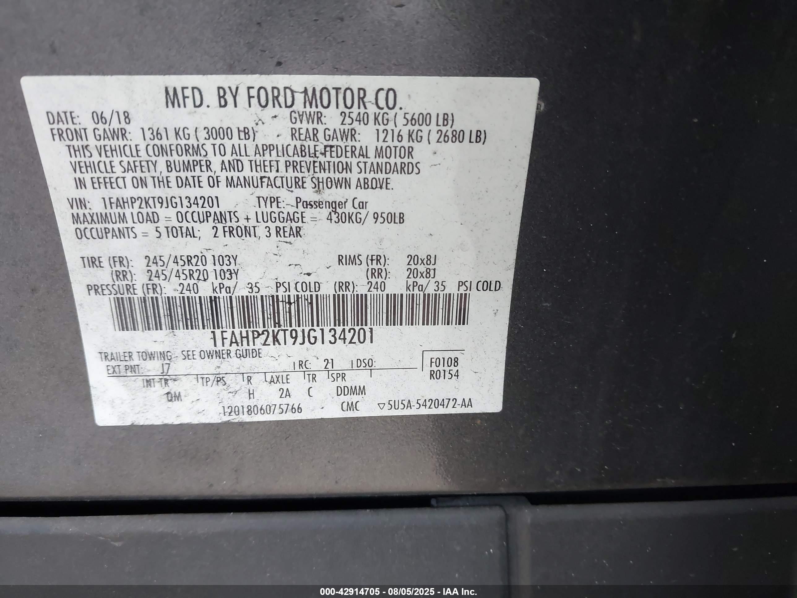 FORD TAURUS image 9