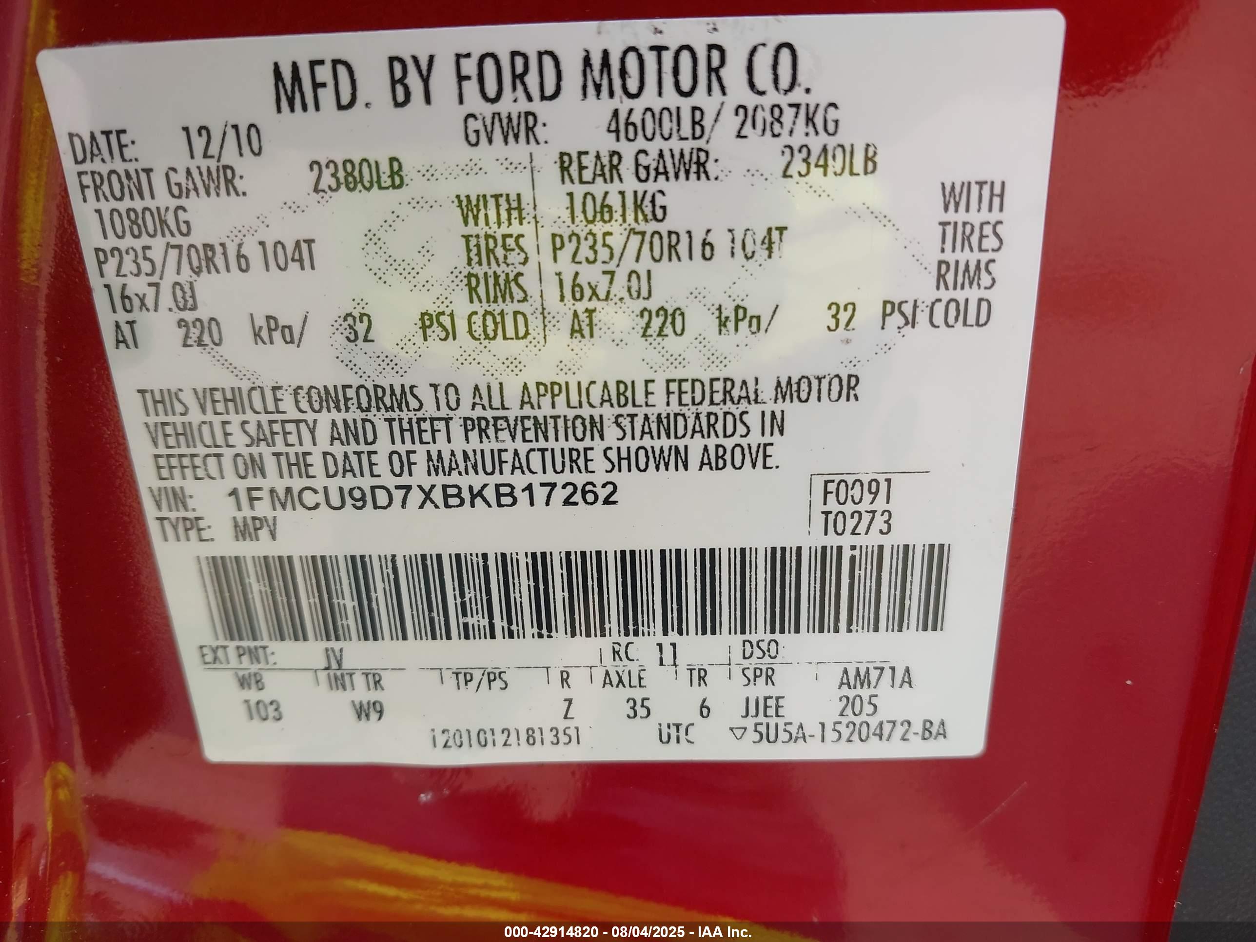 FORD ESCAPE image 9