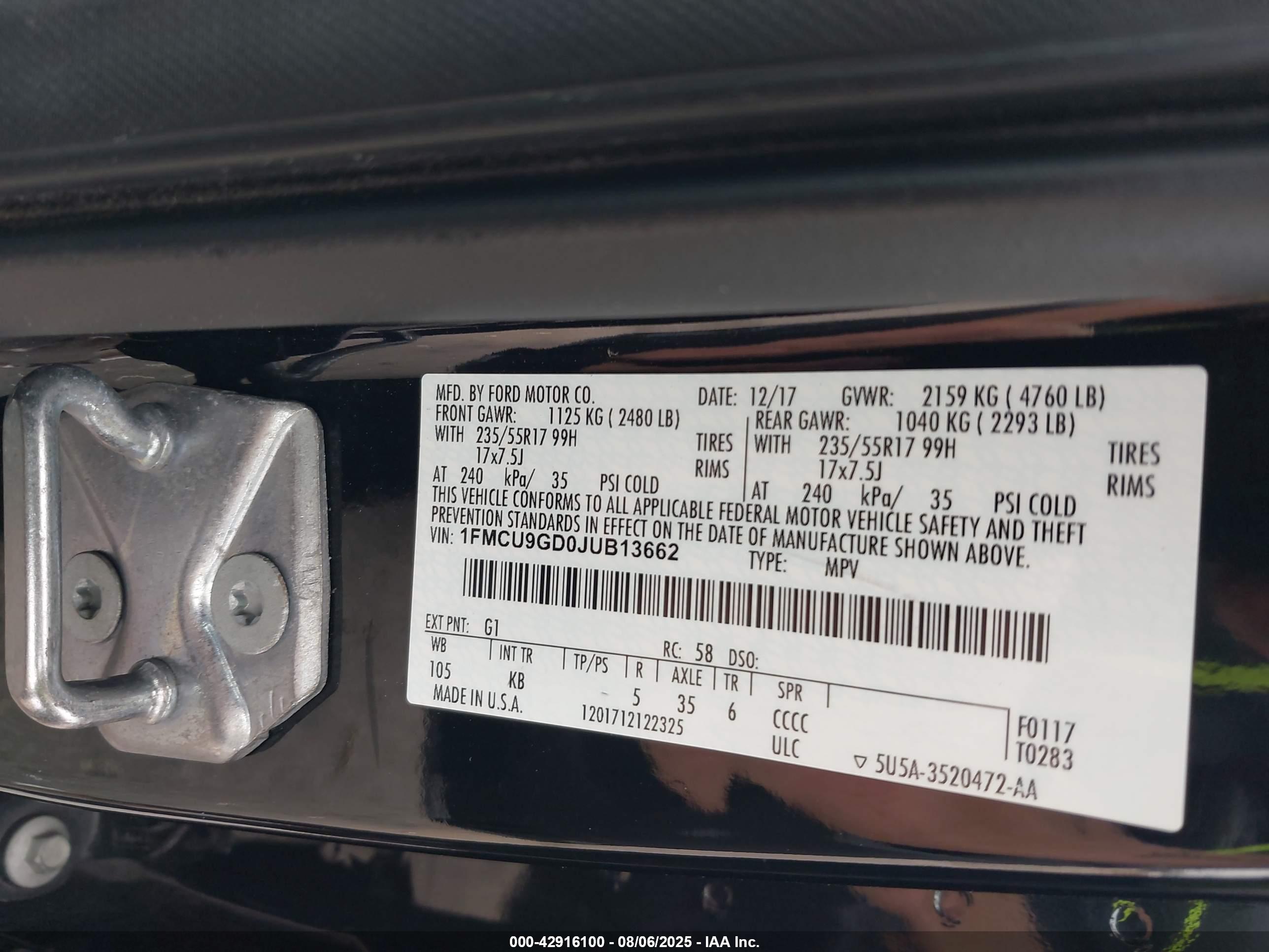 FORD ESCAPE image 9
