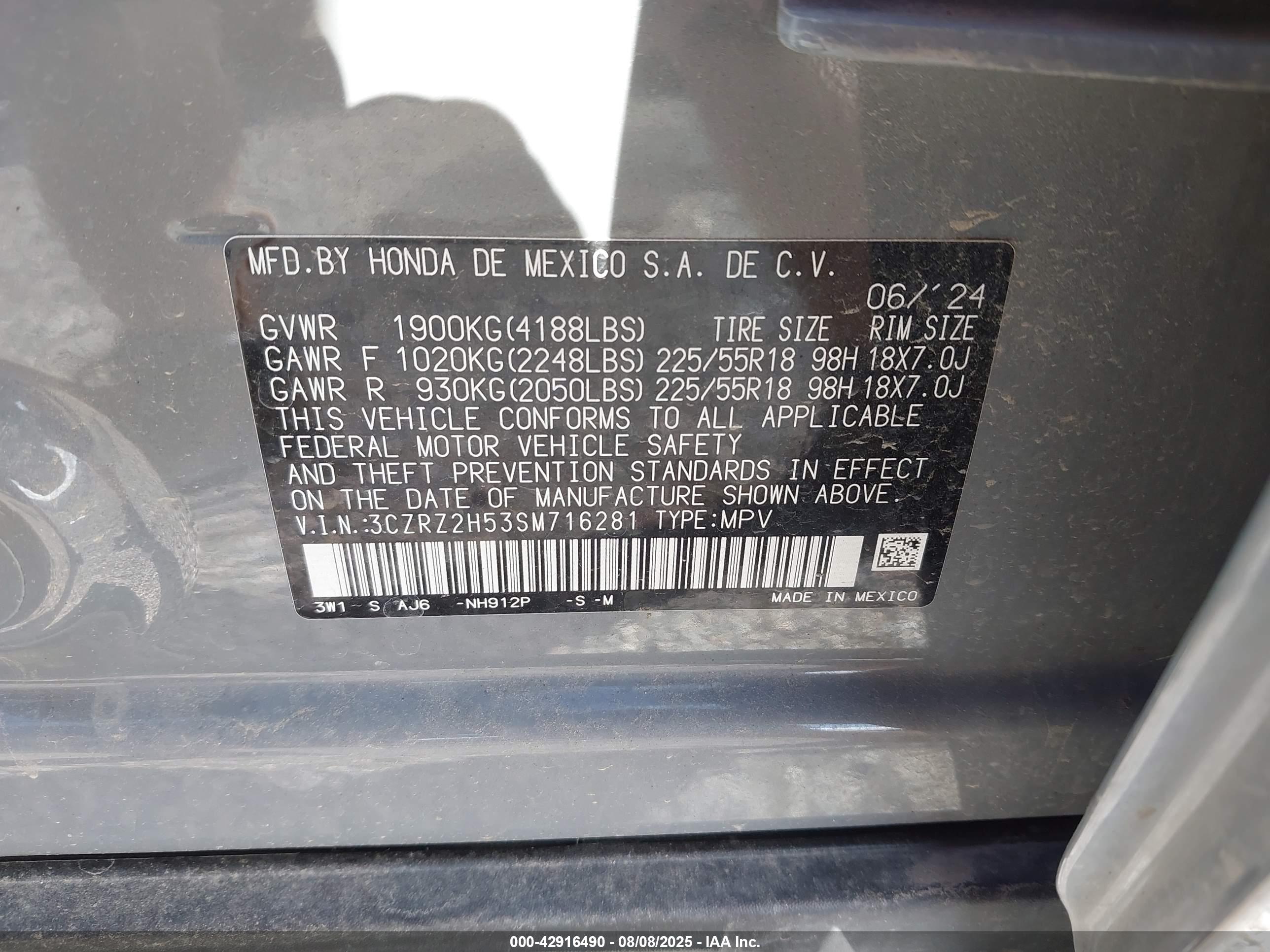 HONDA HR-V image 9