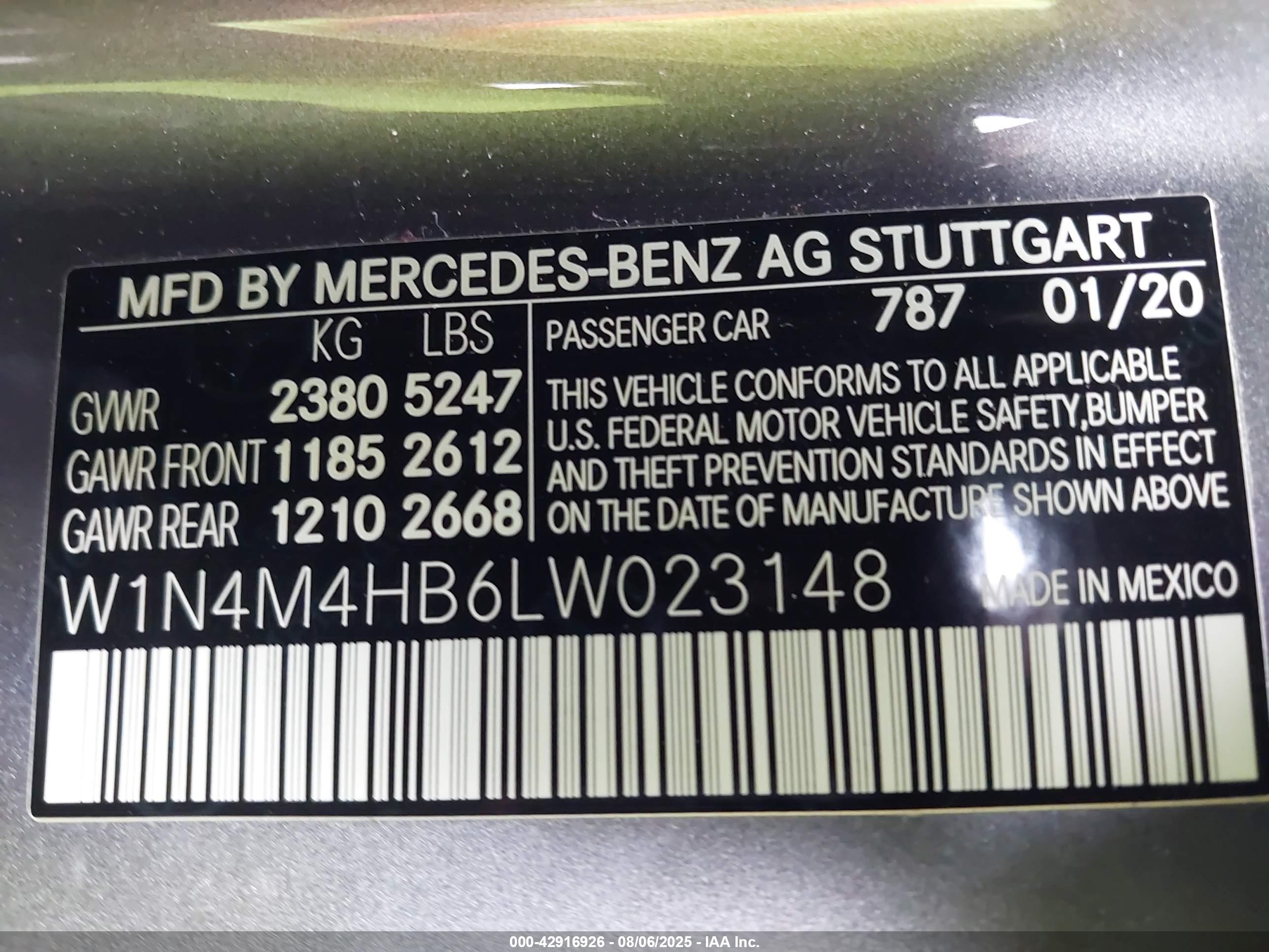 MERCEDES-BENZ GLB image 9