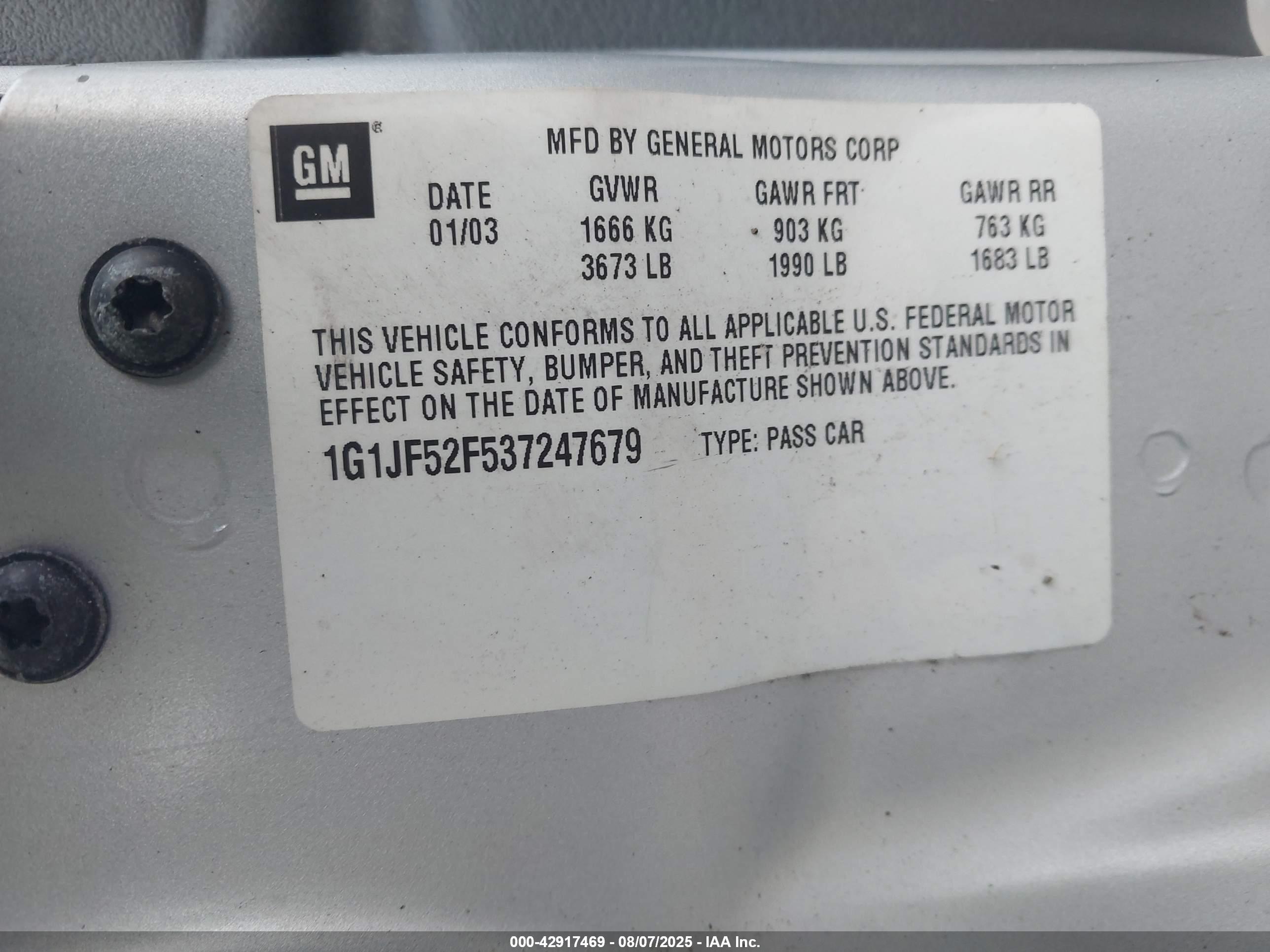 CHEVROLET CAVALIER image 9