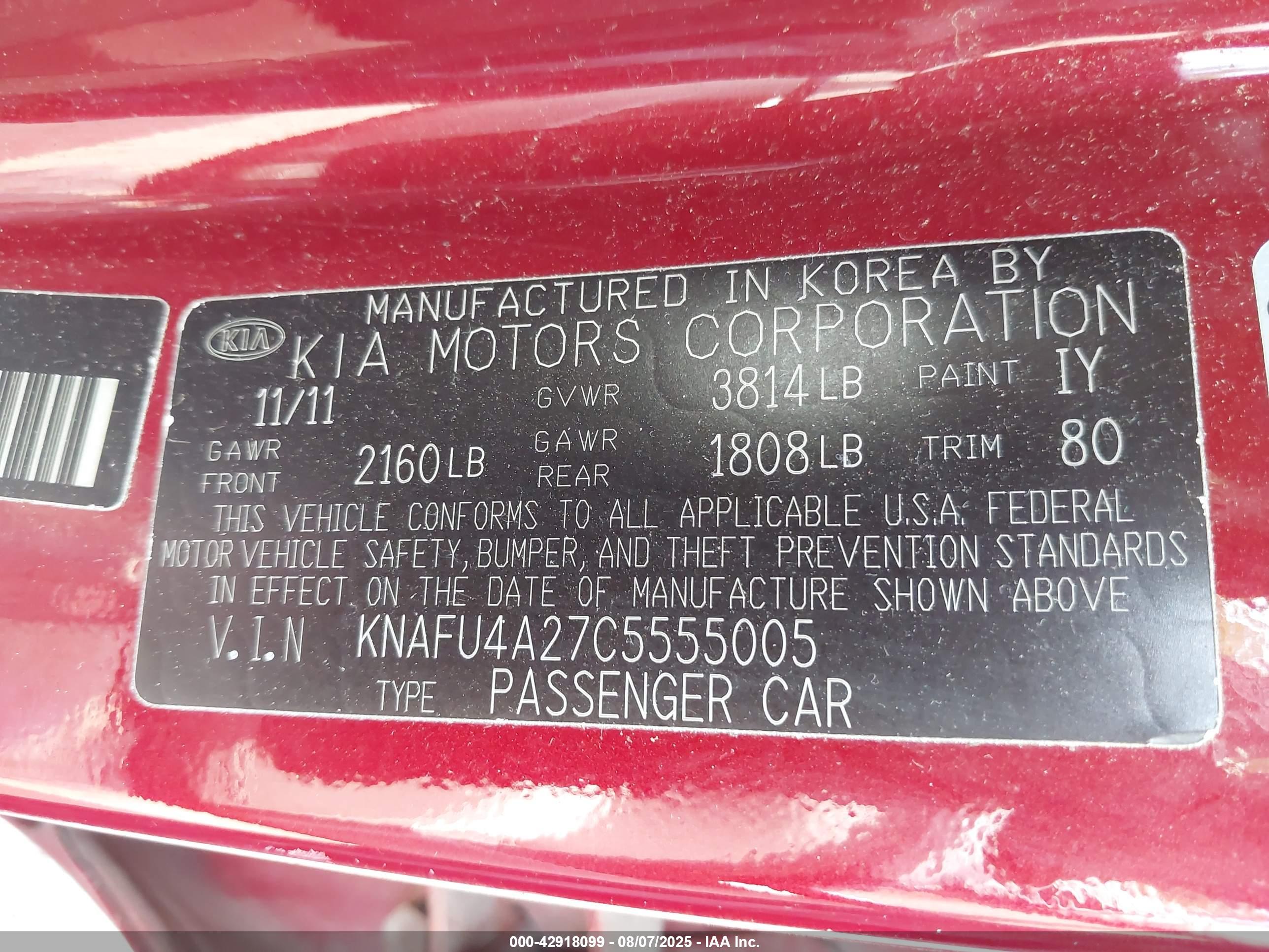 KIA FORTE image 9