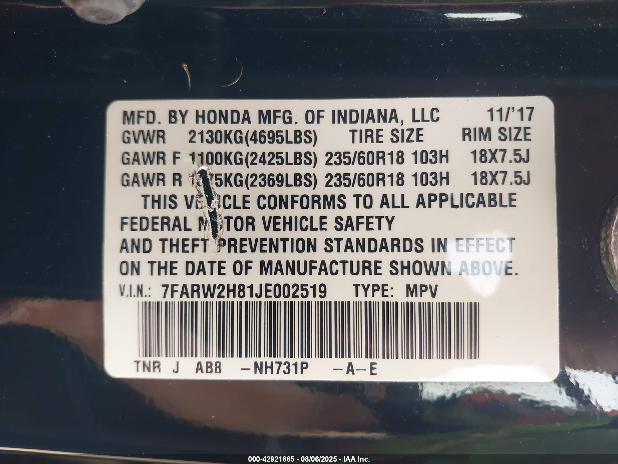 HONDA CR-V image 9