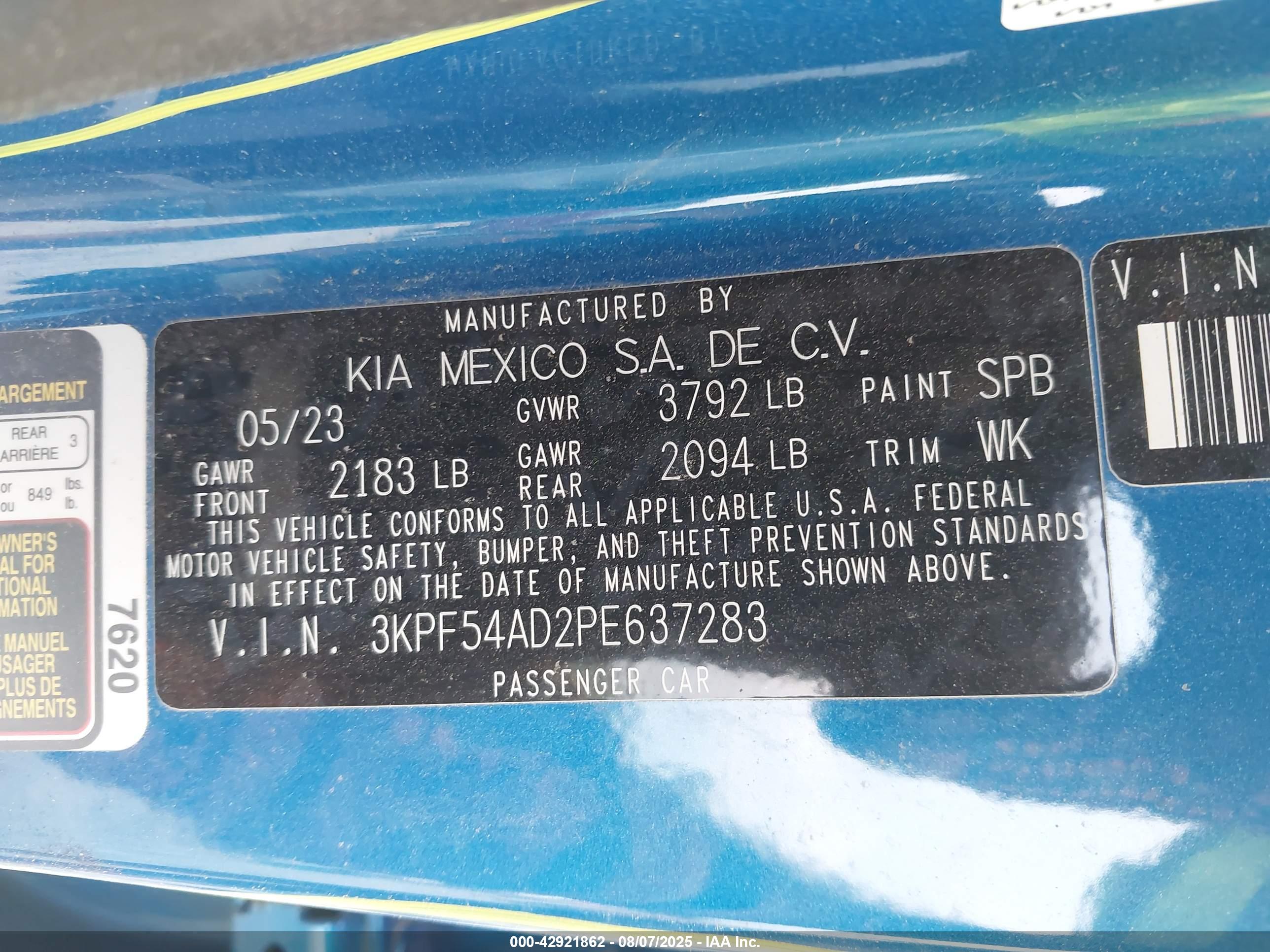 KIA FORTE image 9