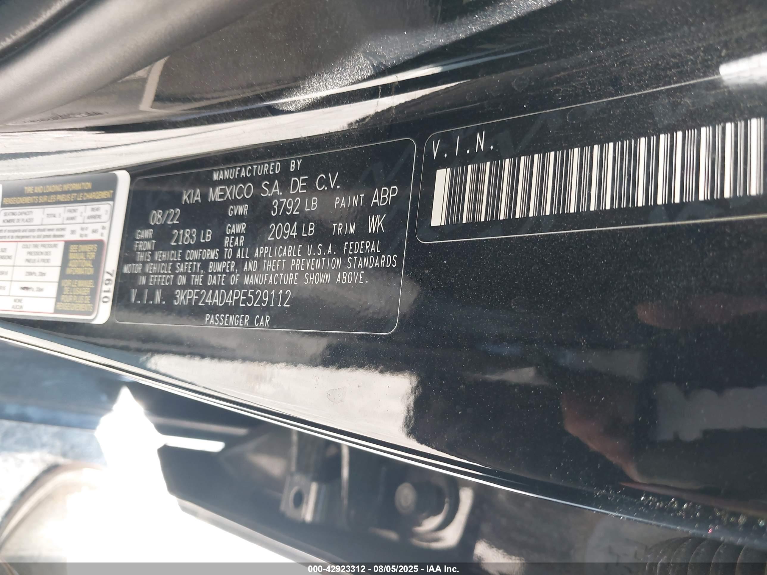 KIA FORTE image 9