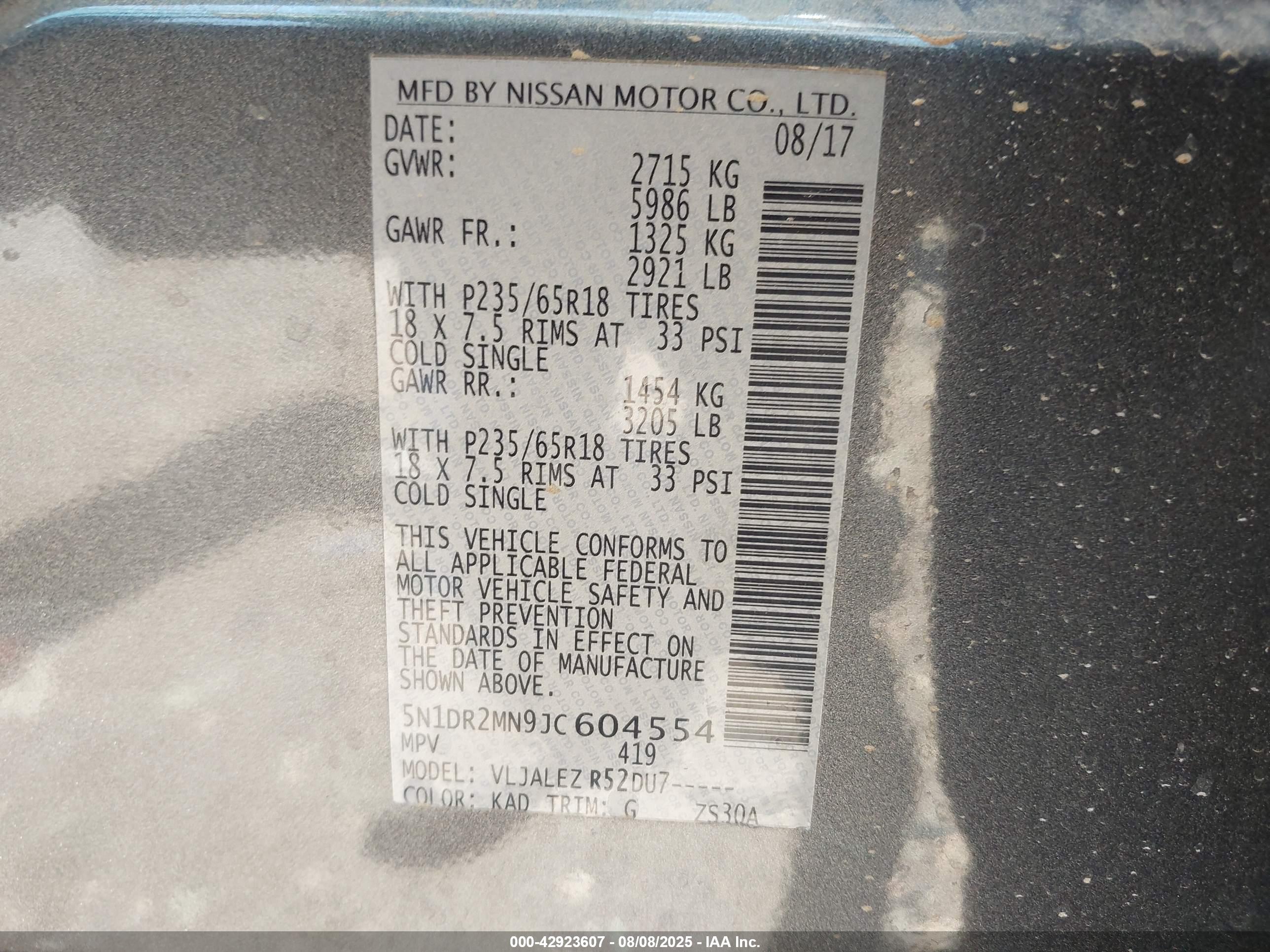 NISSAN PATHFINDER image 9