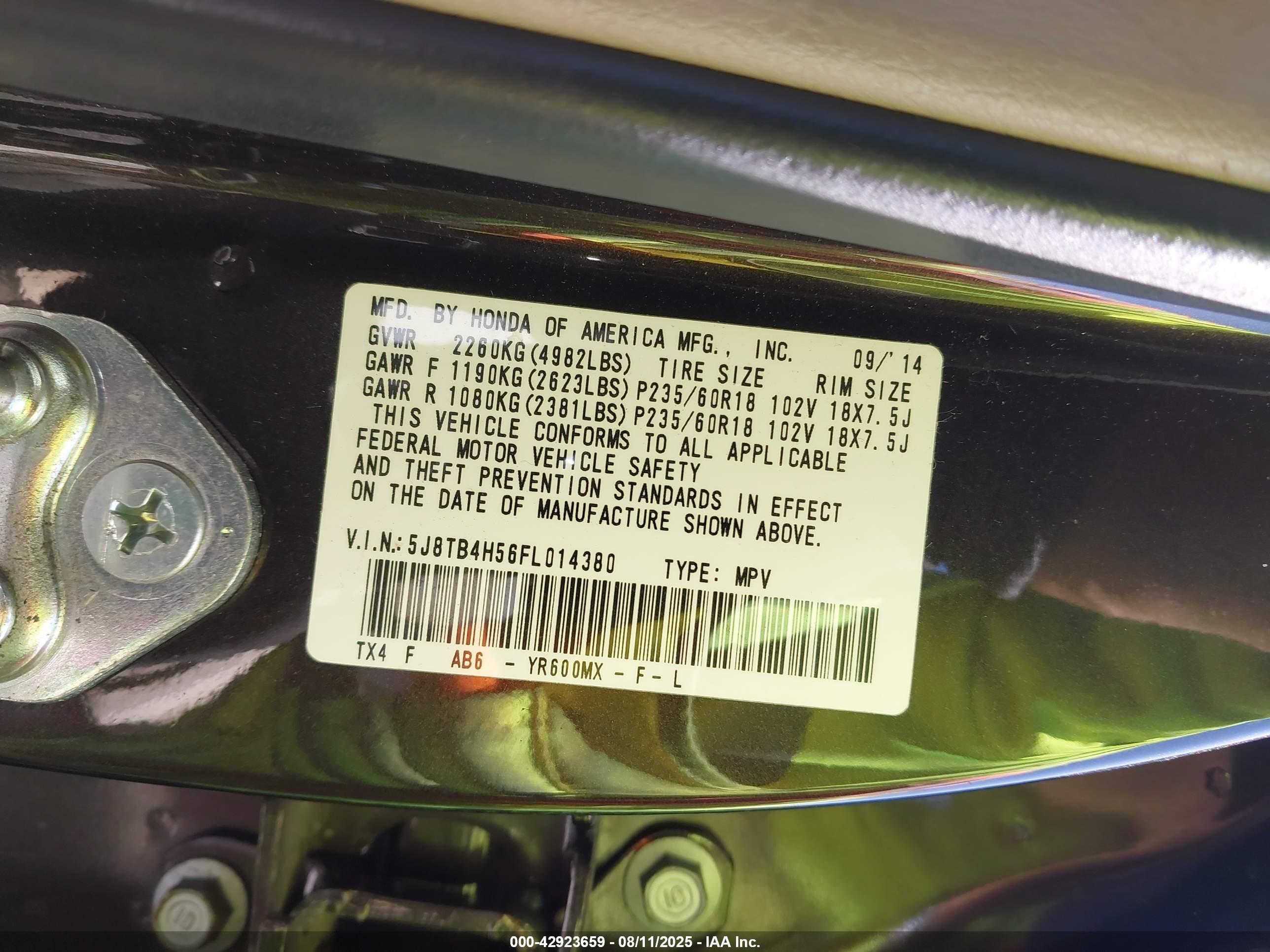 ACURA RDX image 9