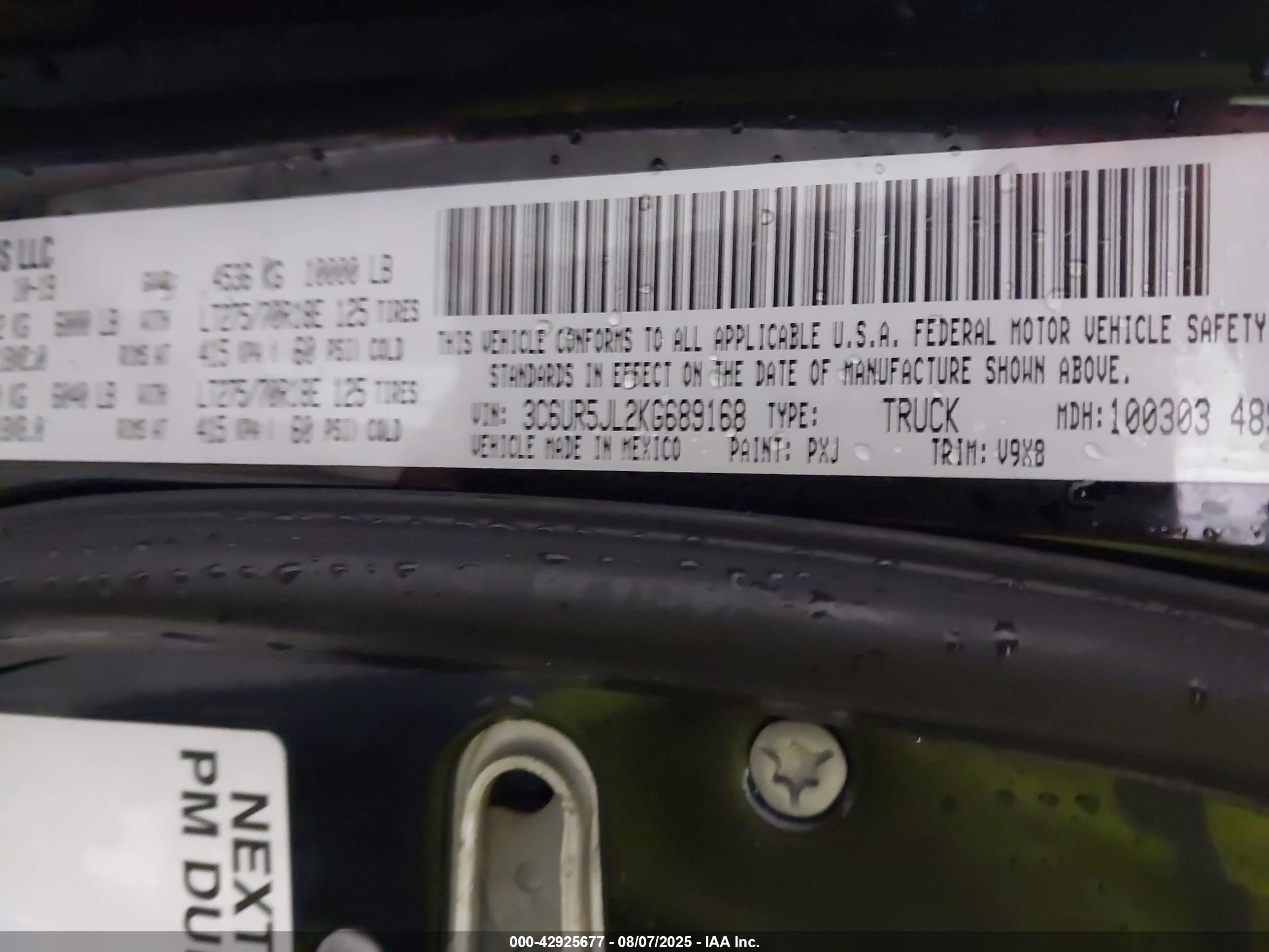 RAM 2500 image 9