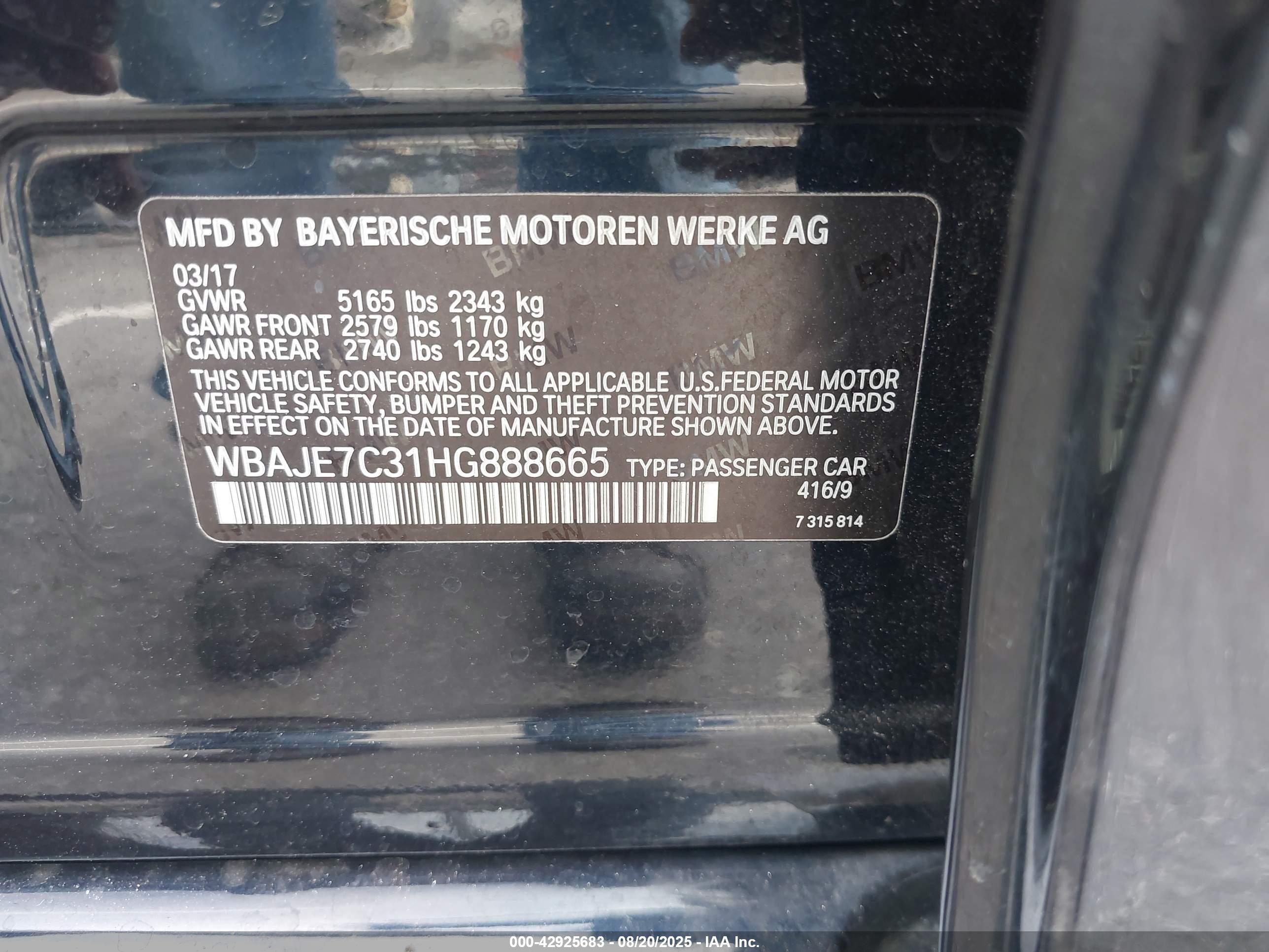 BMW 540I image 9