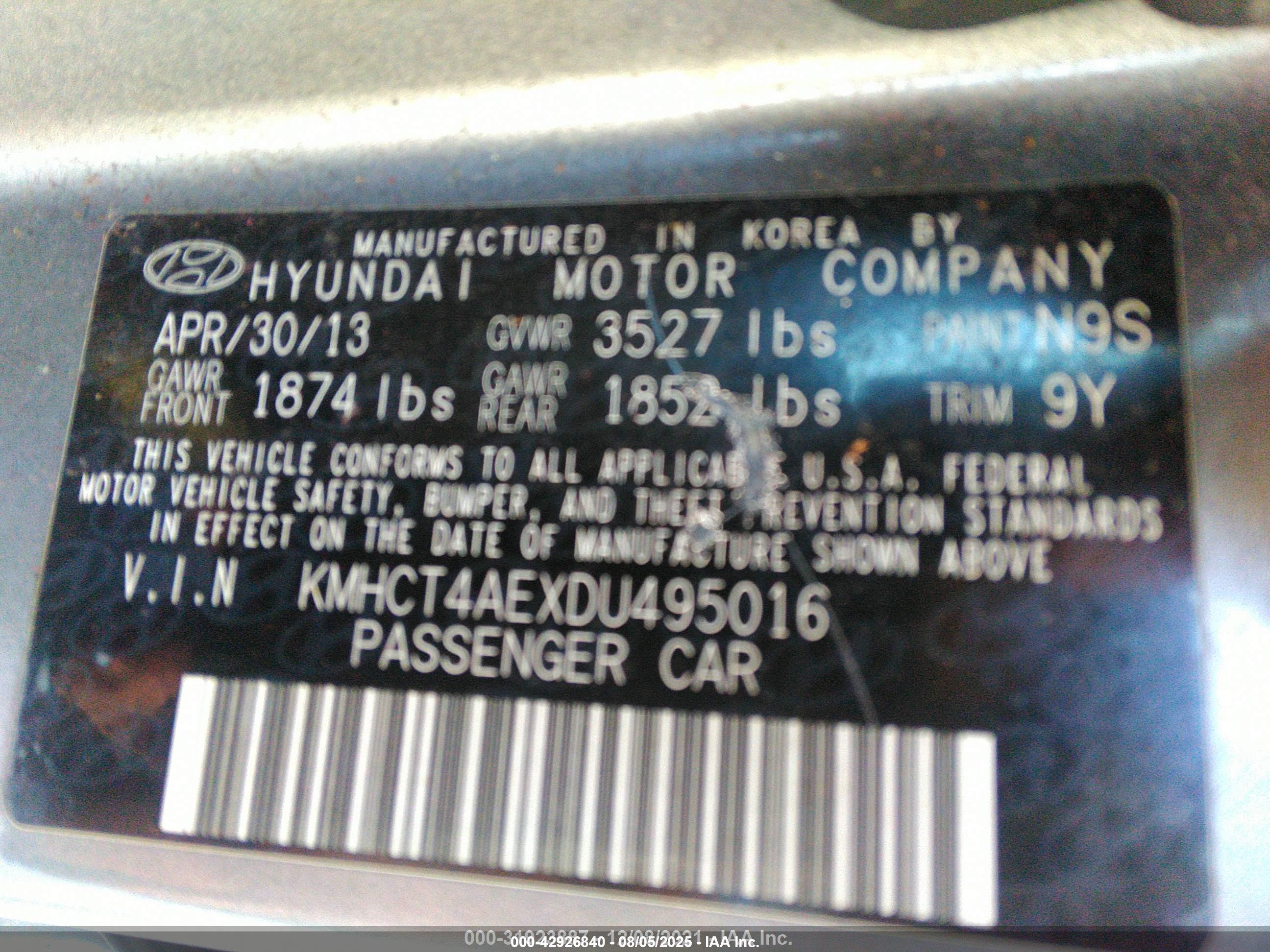 HYUNDAI ACCENT image 9