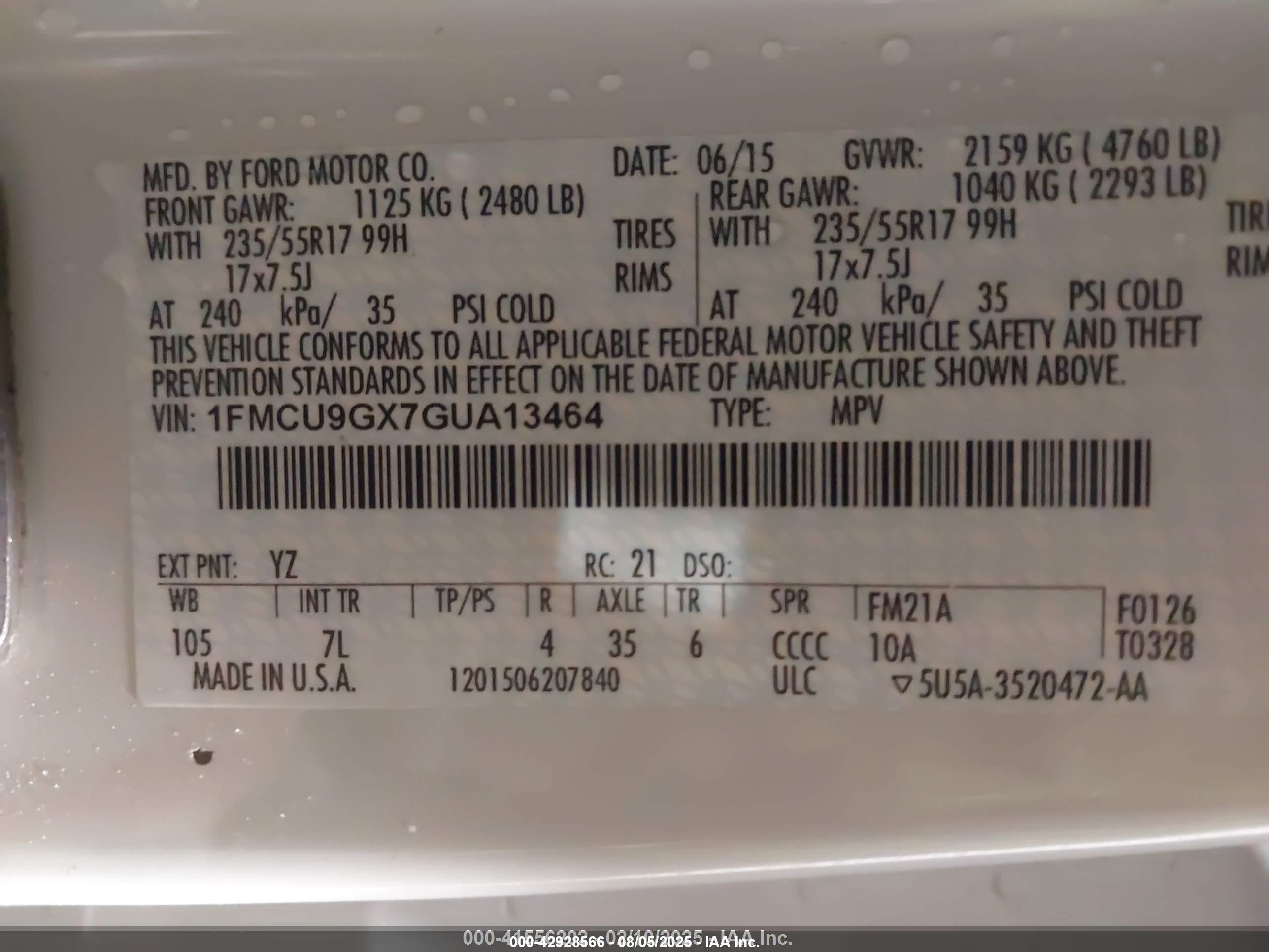 FORD ESCAPE image 9