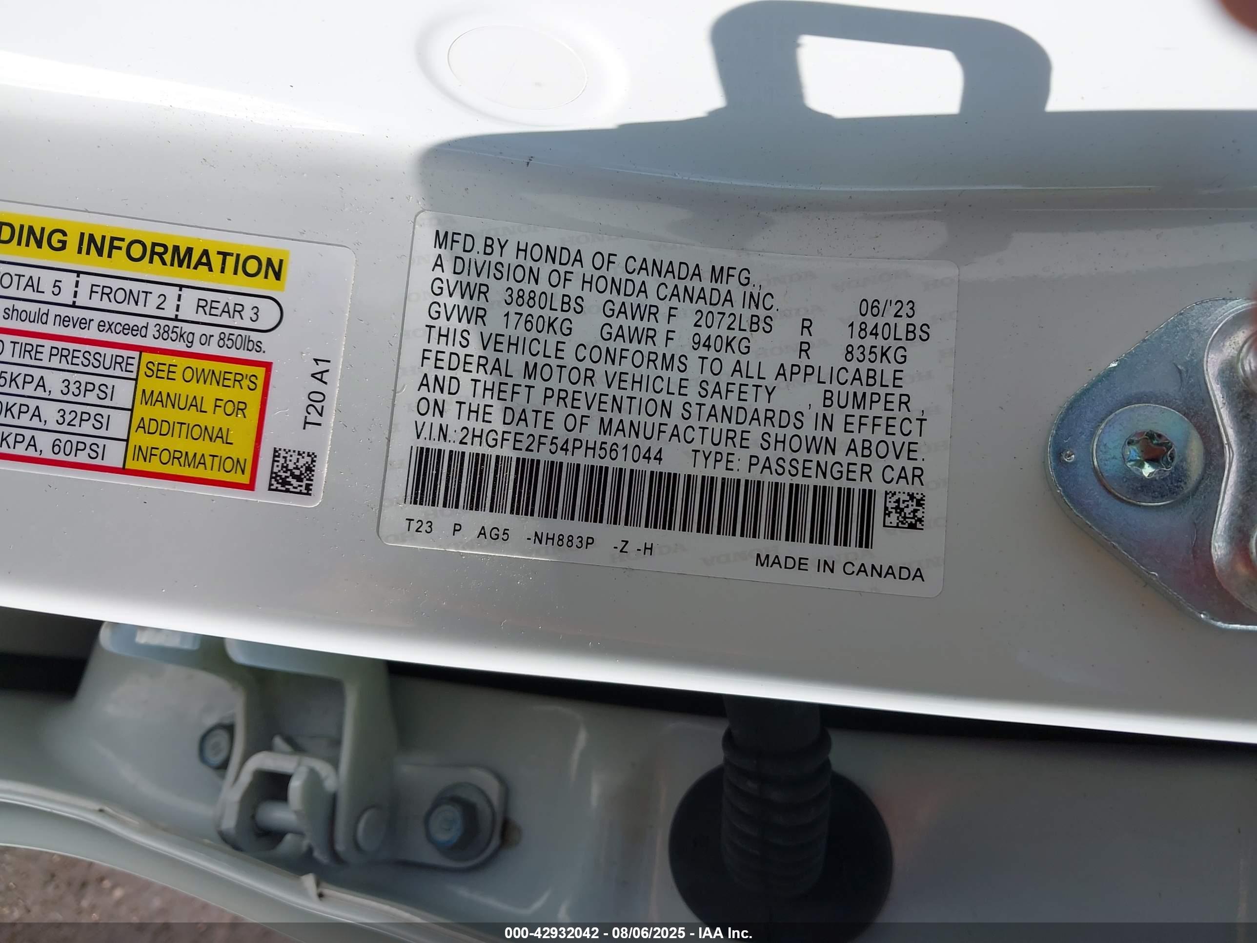 HONDA CIVIC image 9