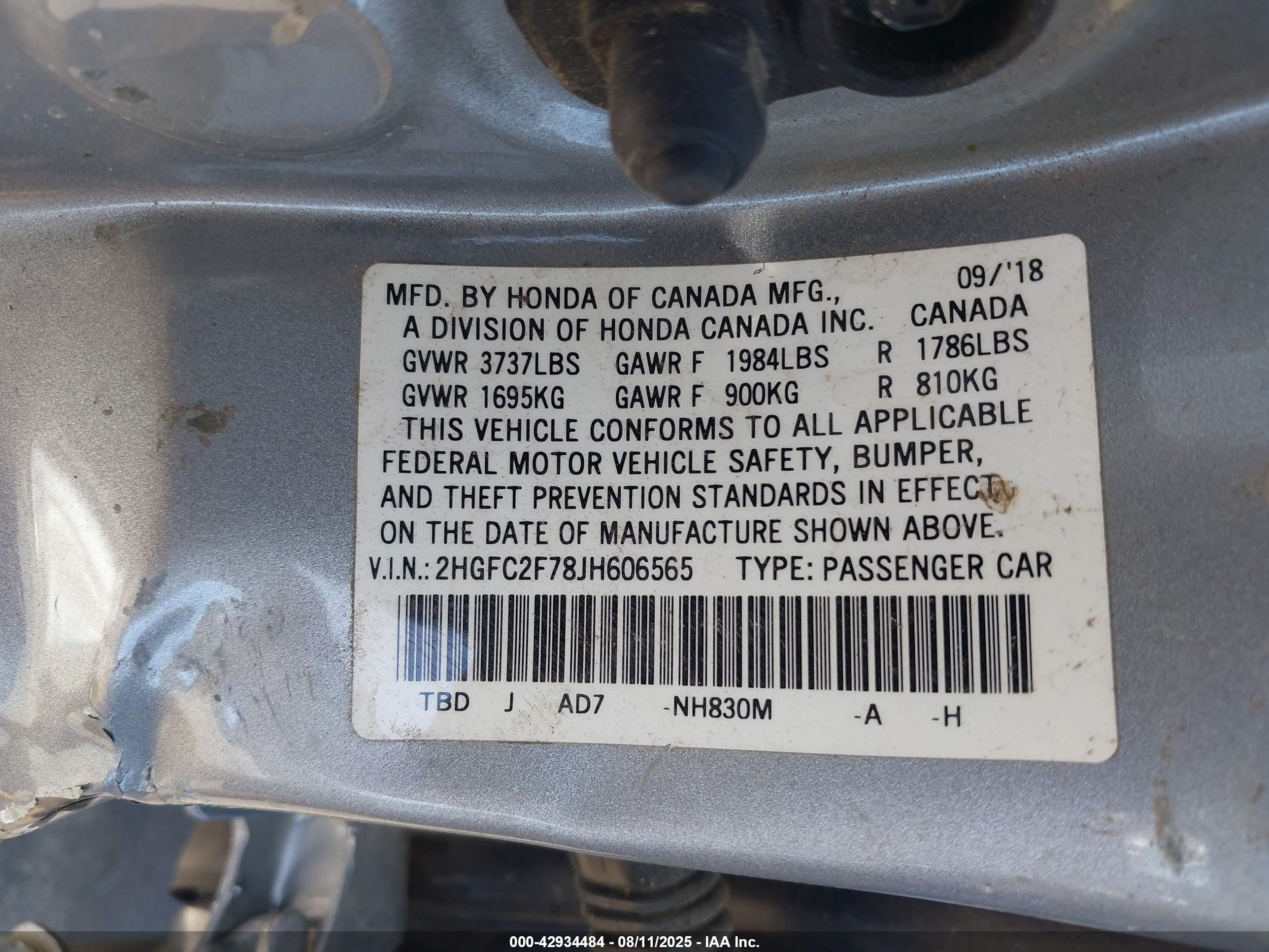 HONDA CIVIC image 9