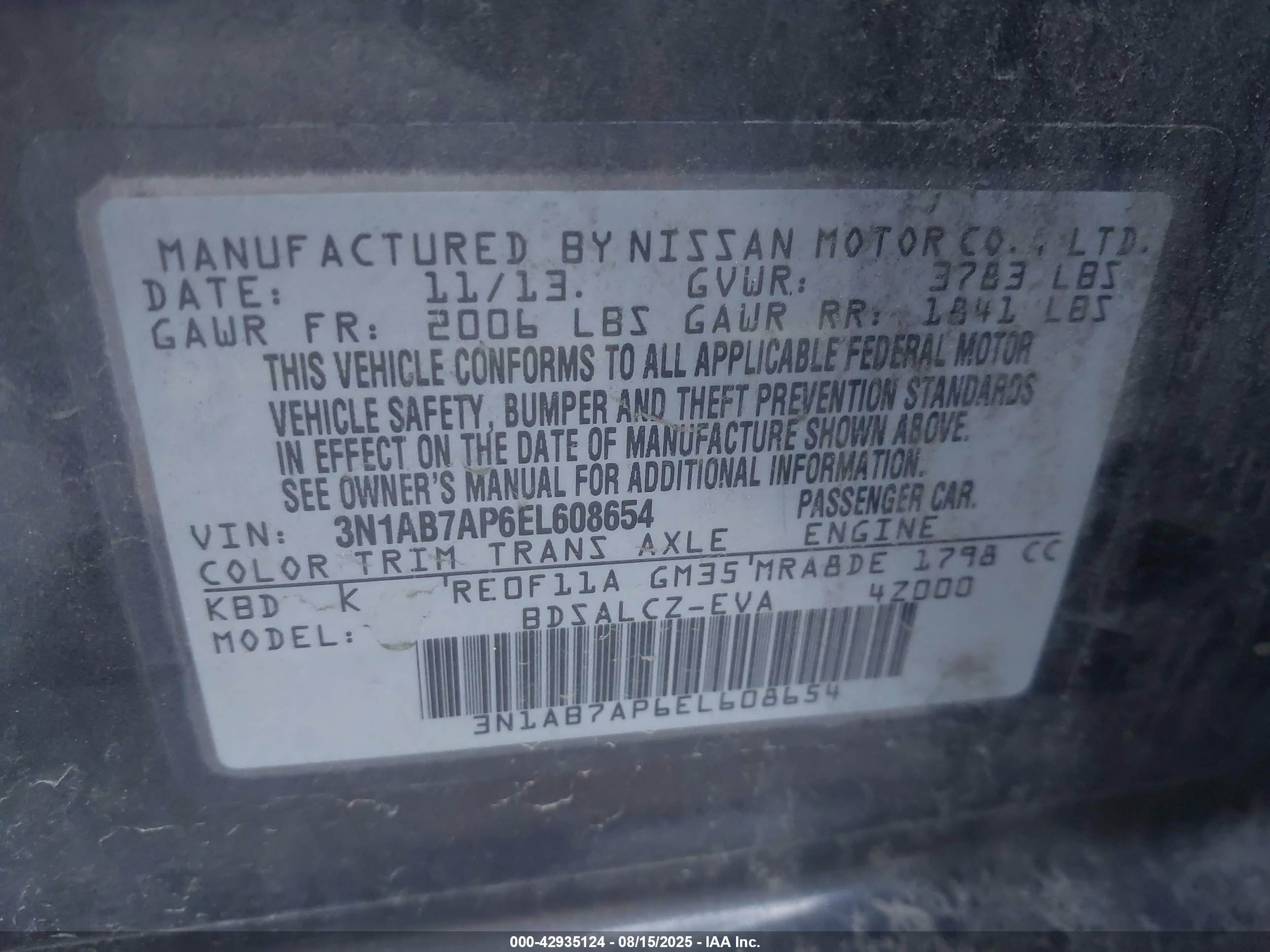 NISSAN SENTRA image 9