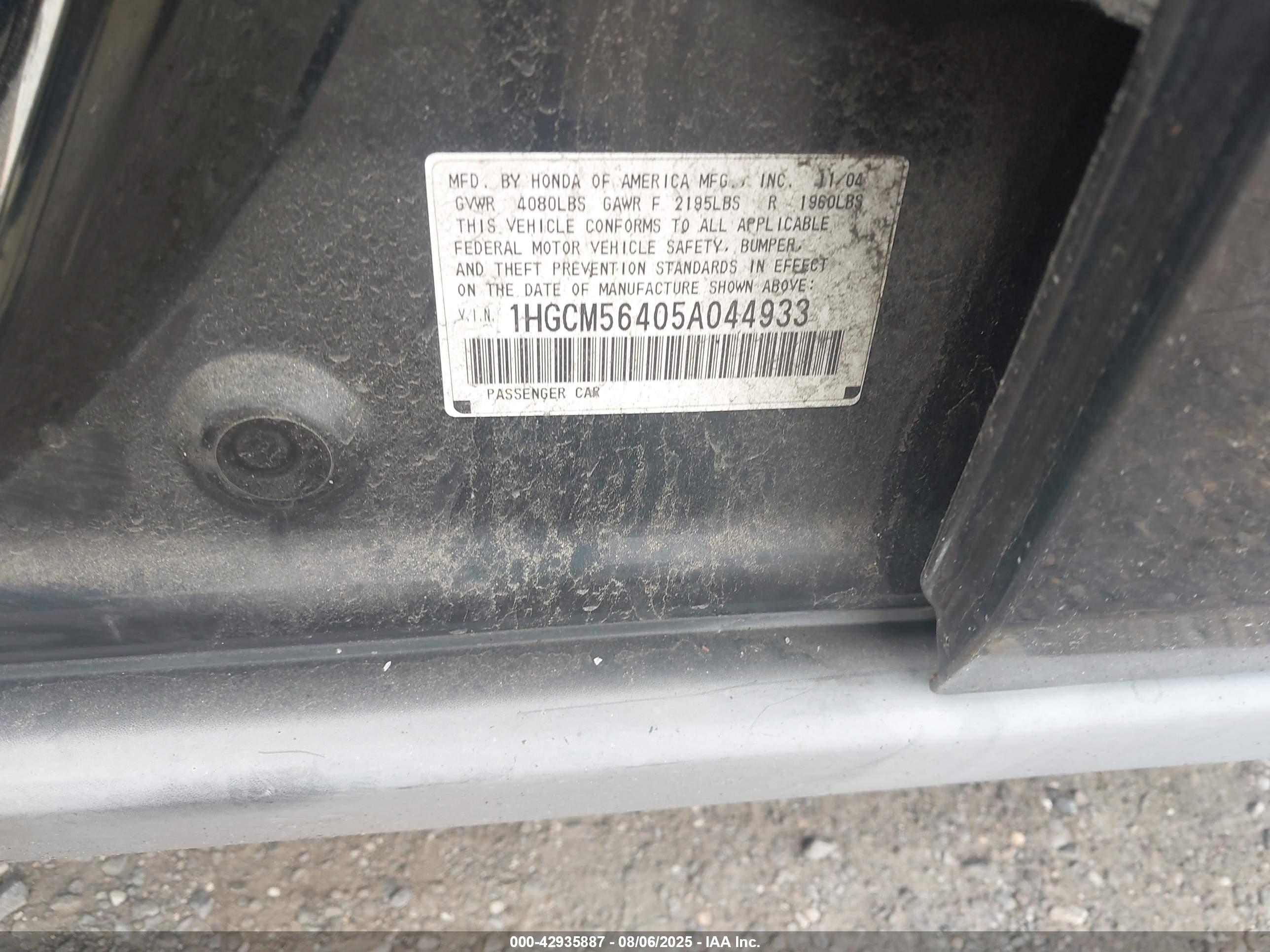 HONDA ACCORD image 9