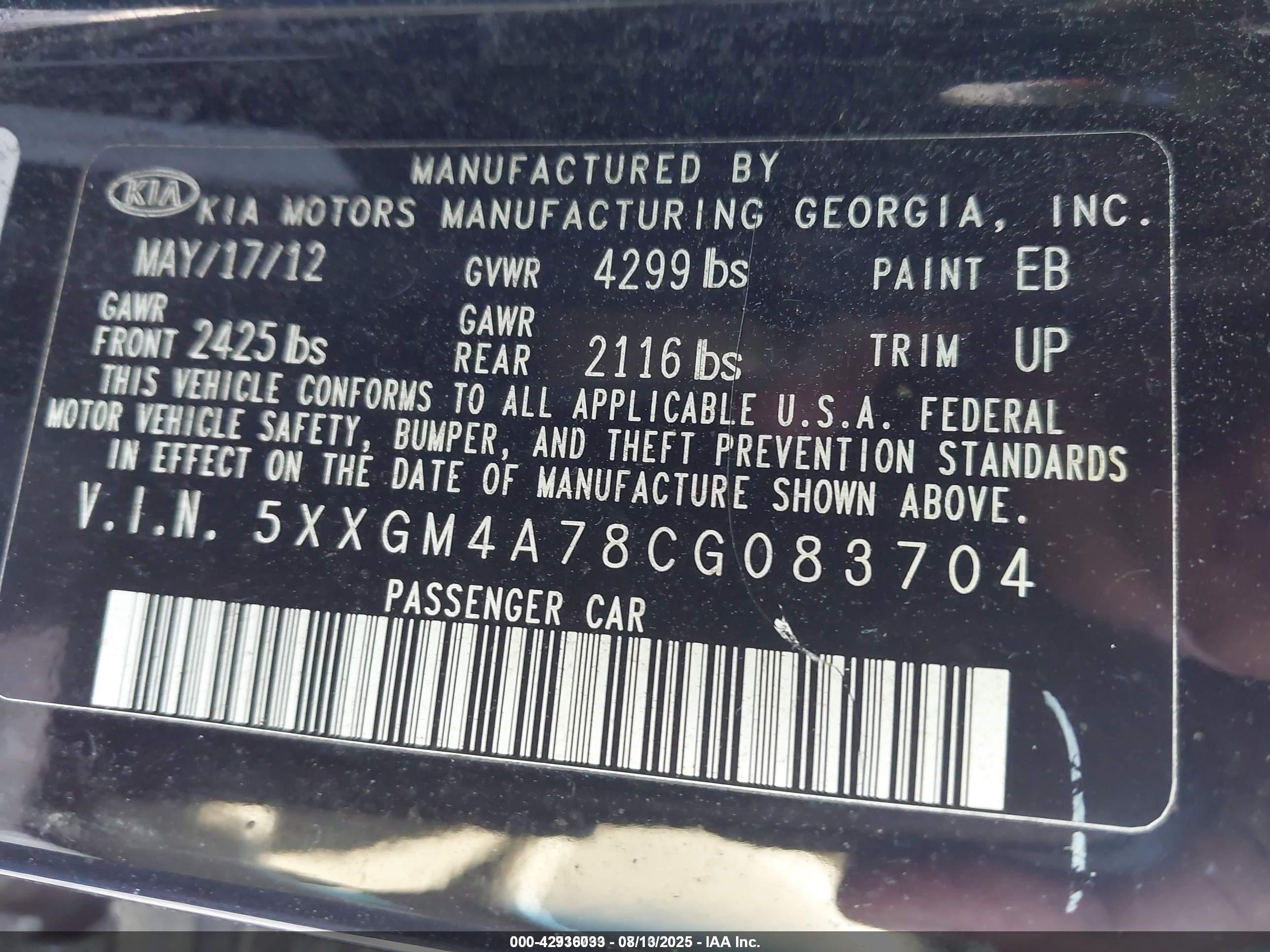 KIA OPTIMA image 9