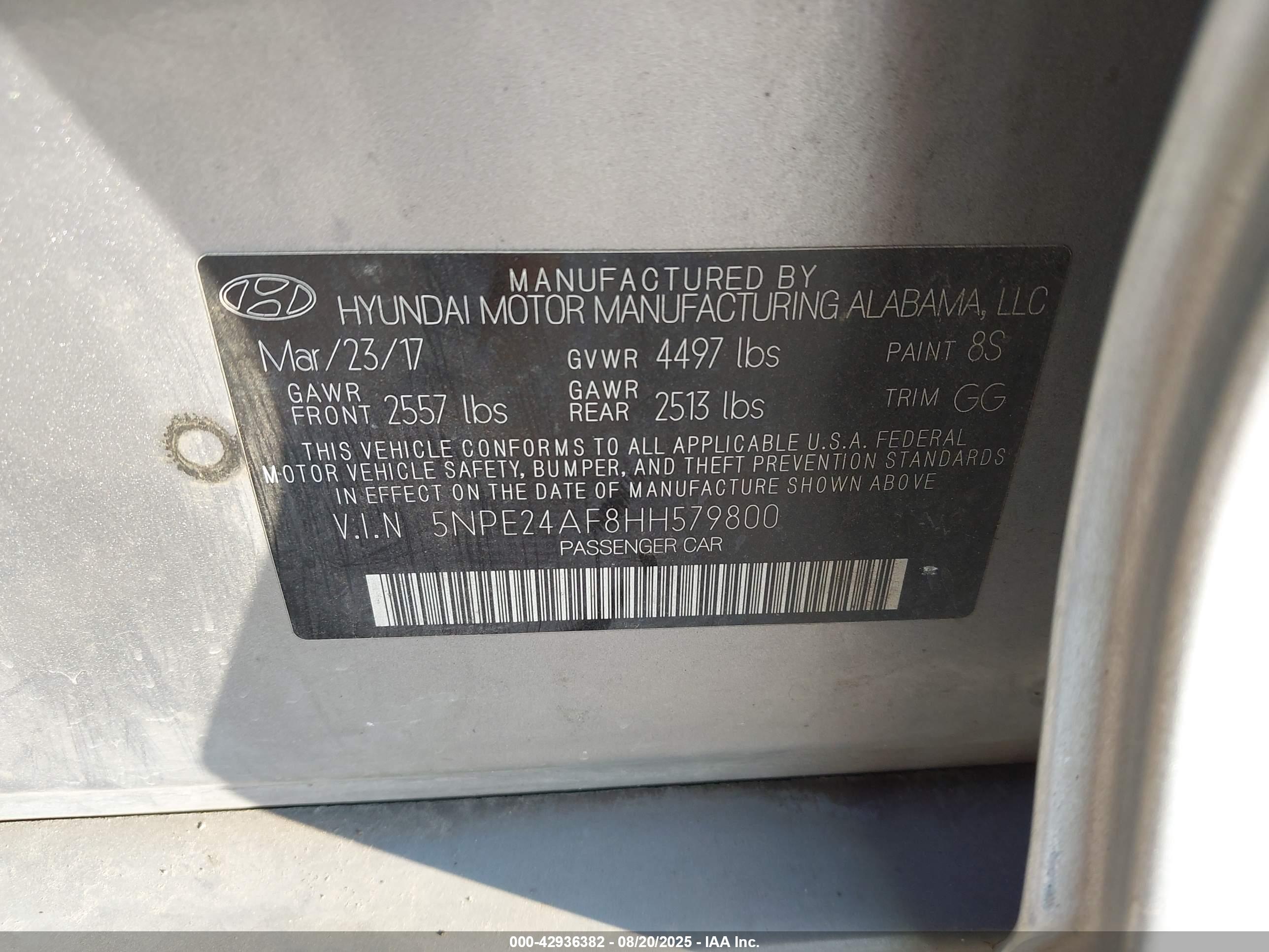 HYUNDAI SONATA image 9