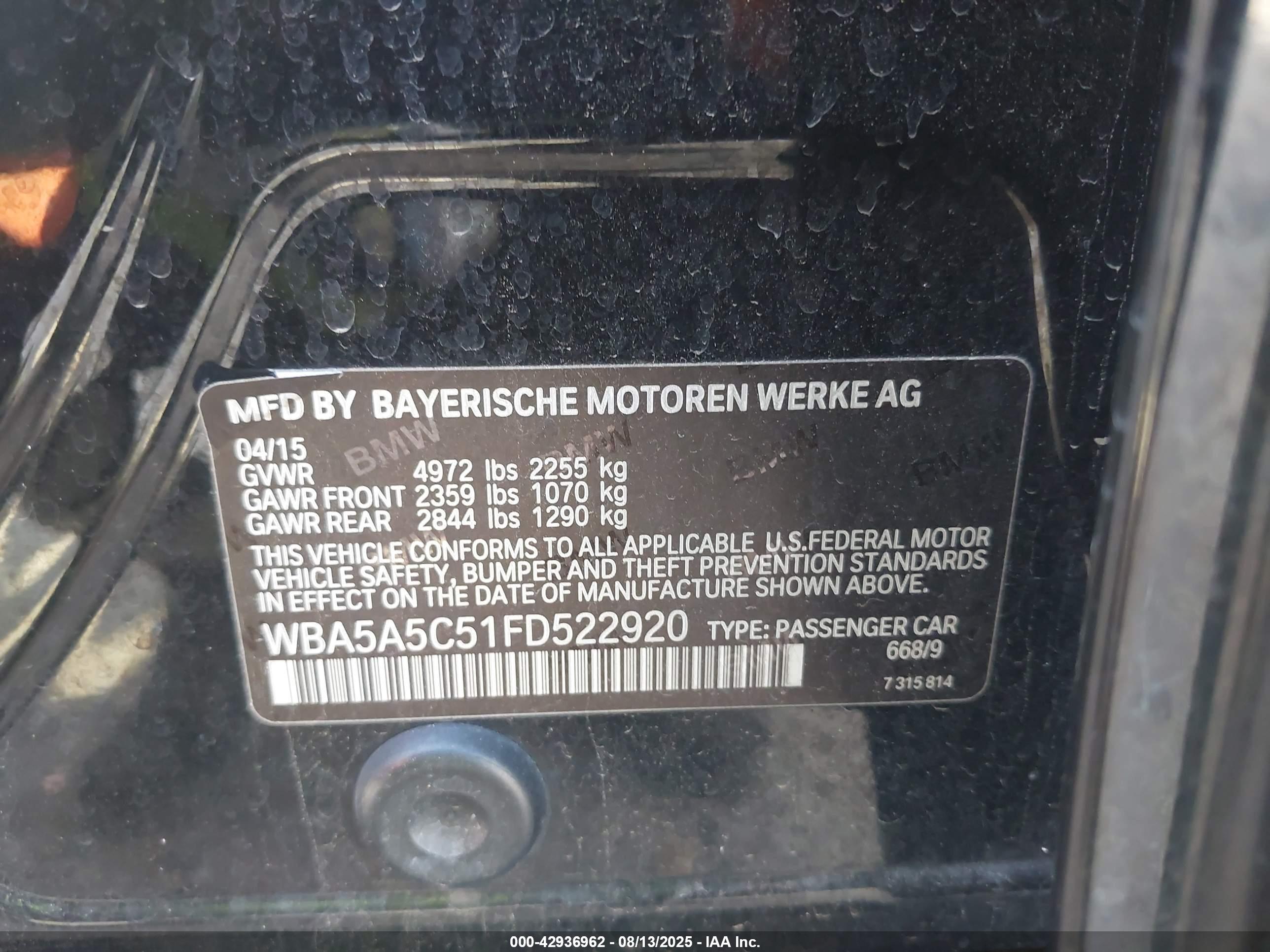 BMW 528I image 9
