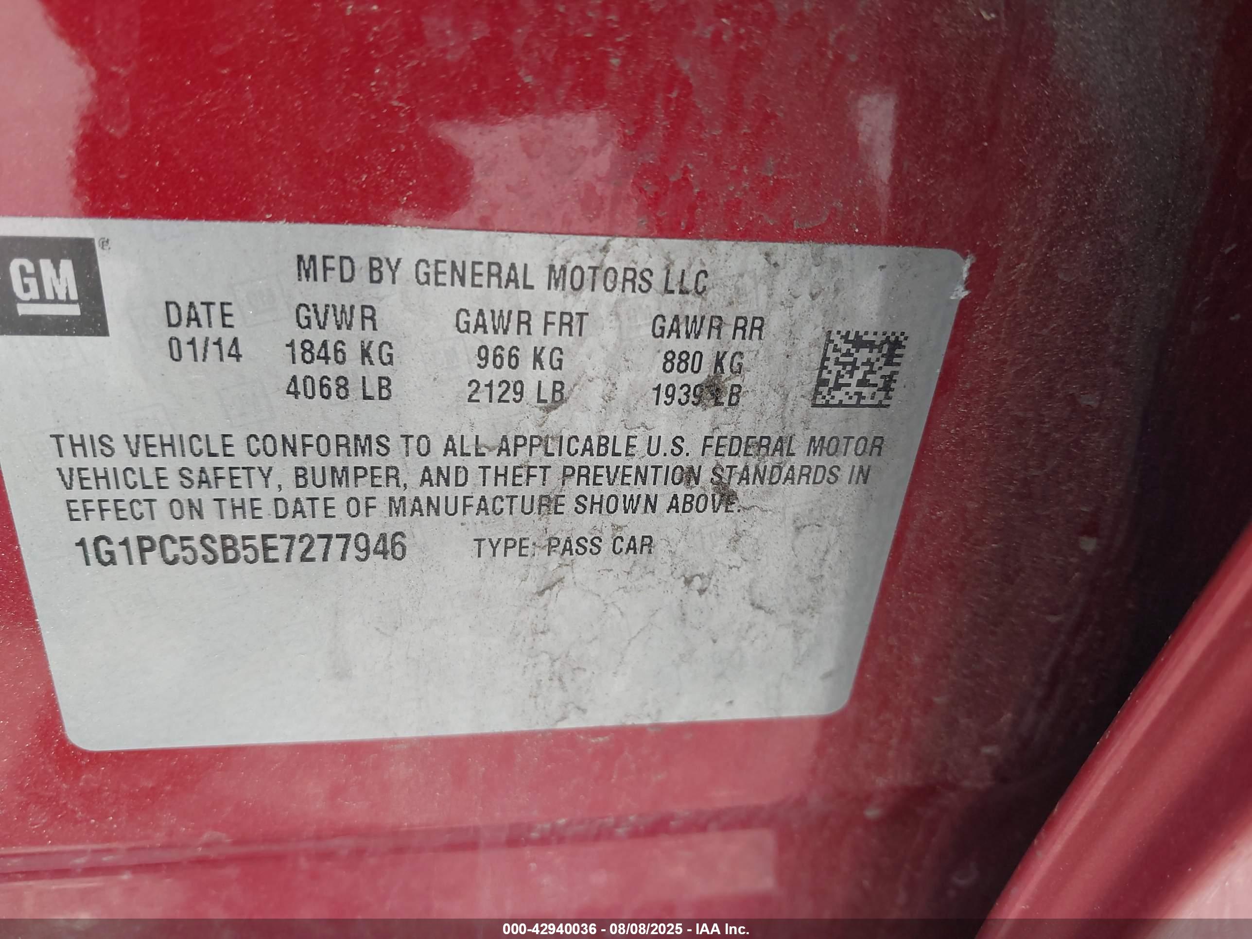 CHEVROLET CRUZE image 9