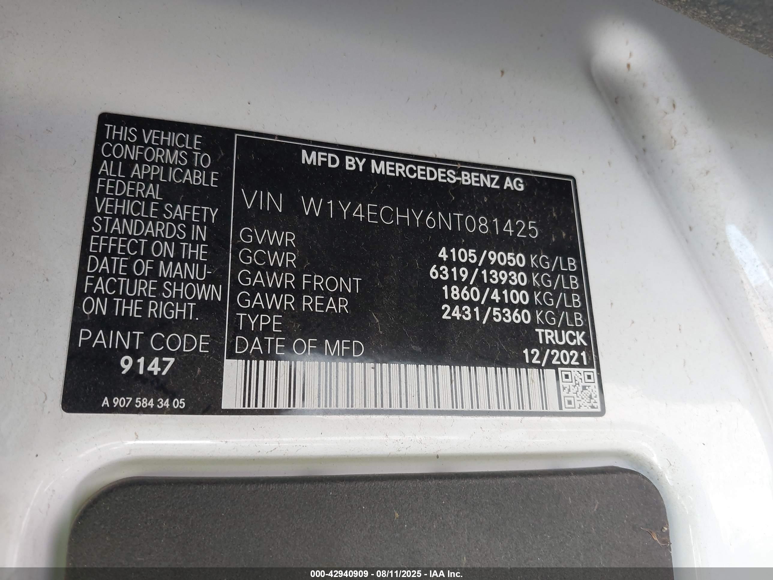 MERCEDES-BENZ SPRINTER image 9