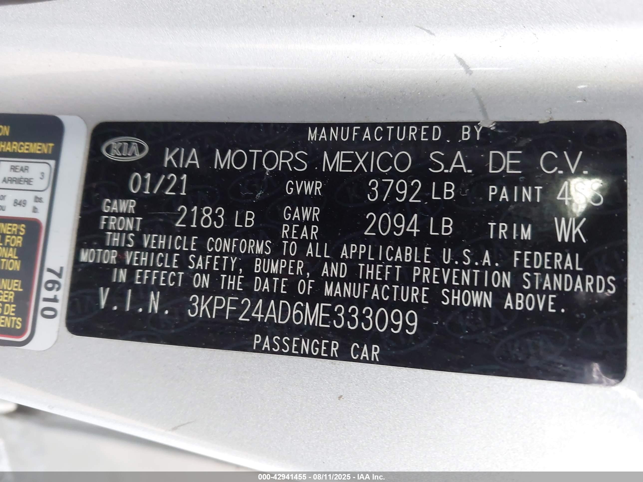 KIA FORTE image 9