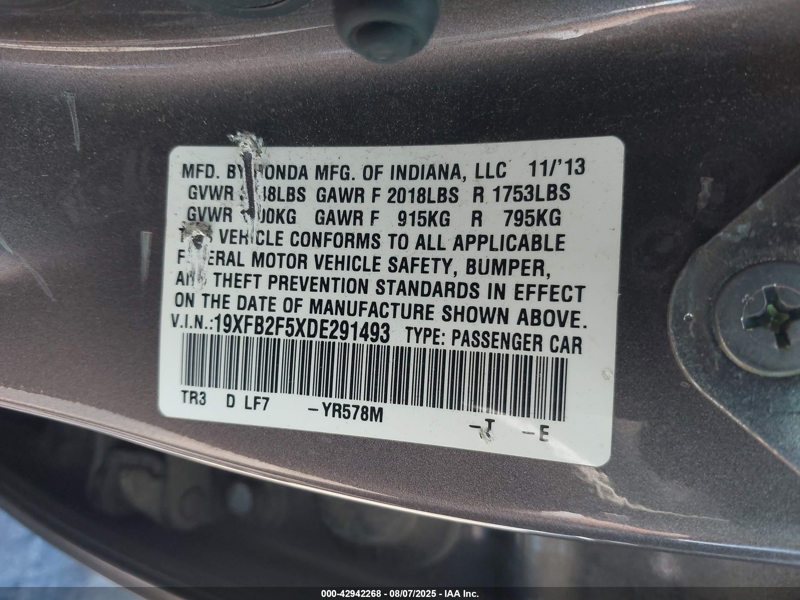 HONDA CIVIC image 9