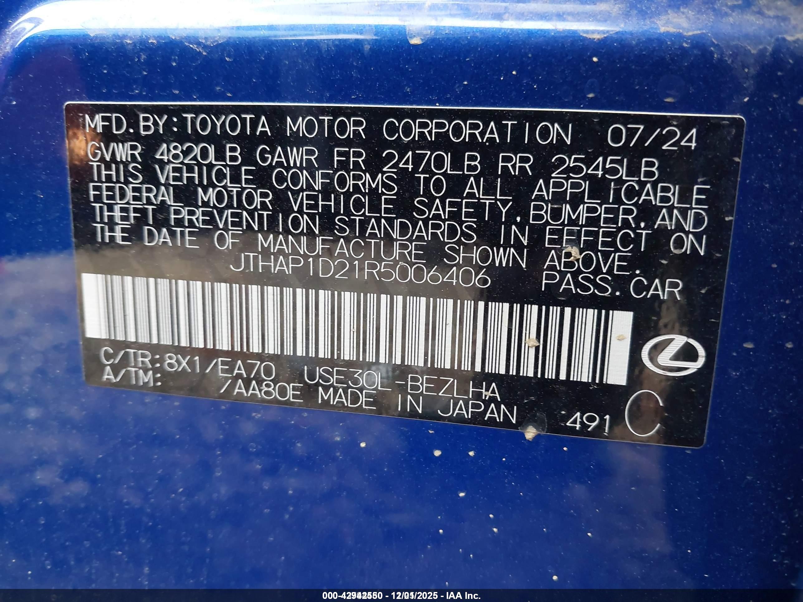 LEXUS IS image 9