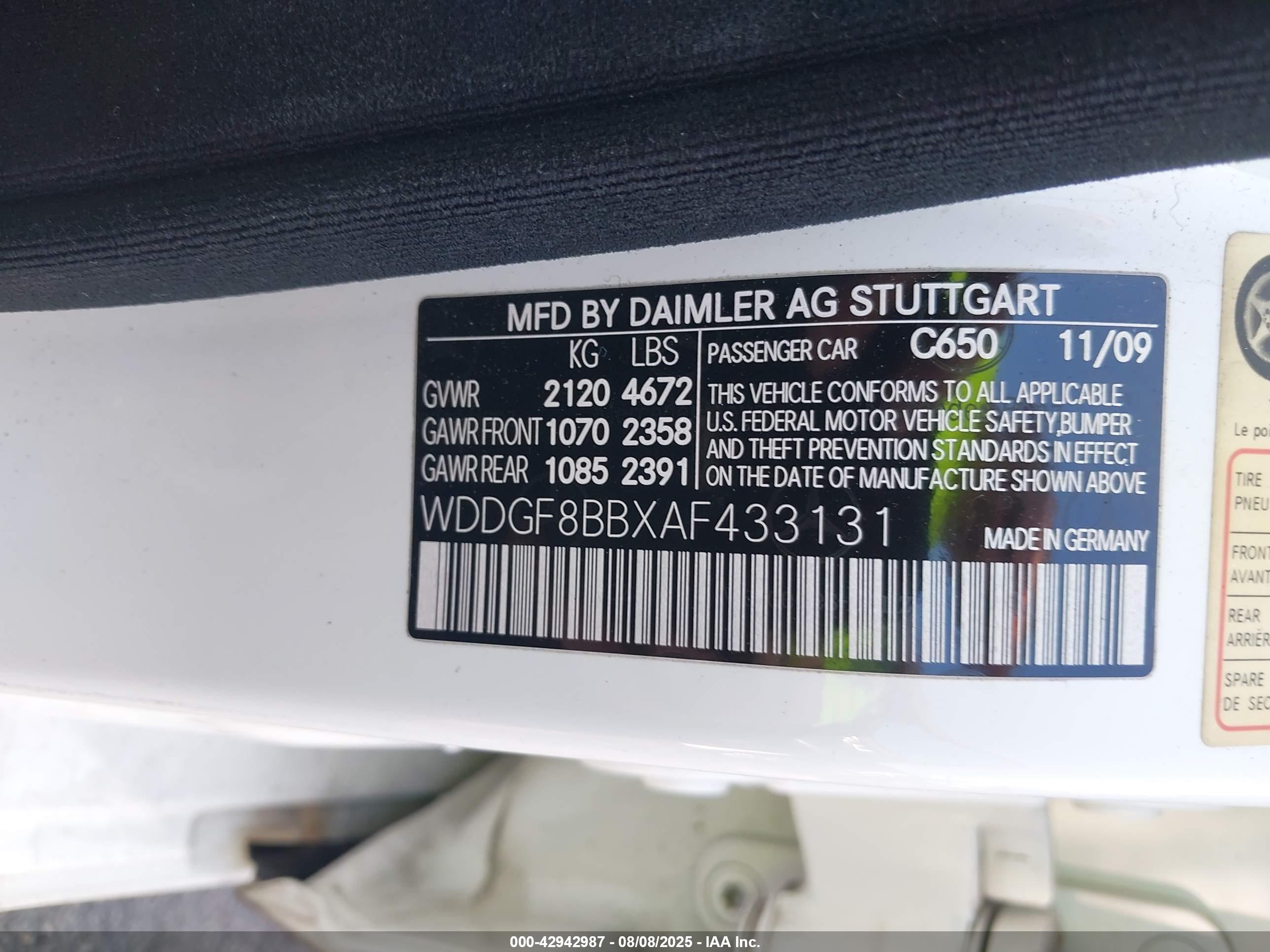 MERCEDES-BENZ C image 9