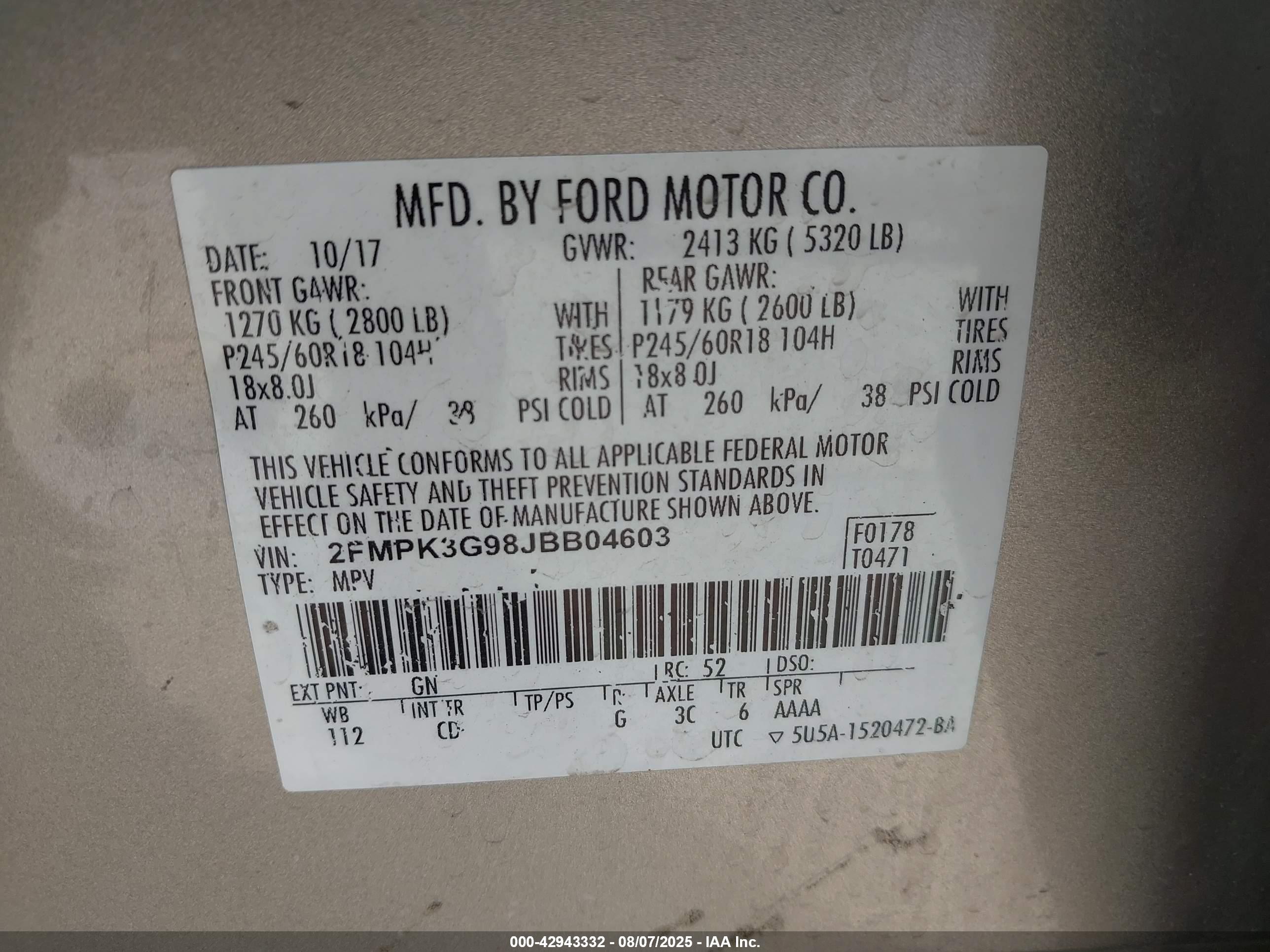 FORD EDGE image 9