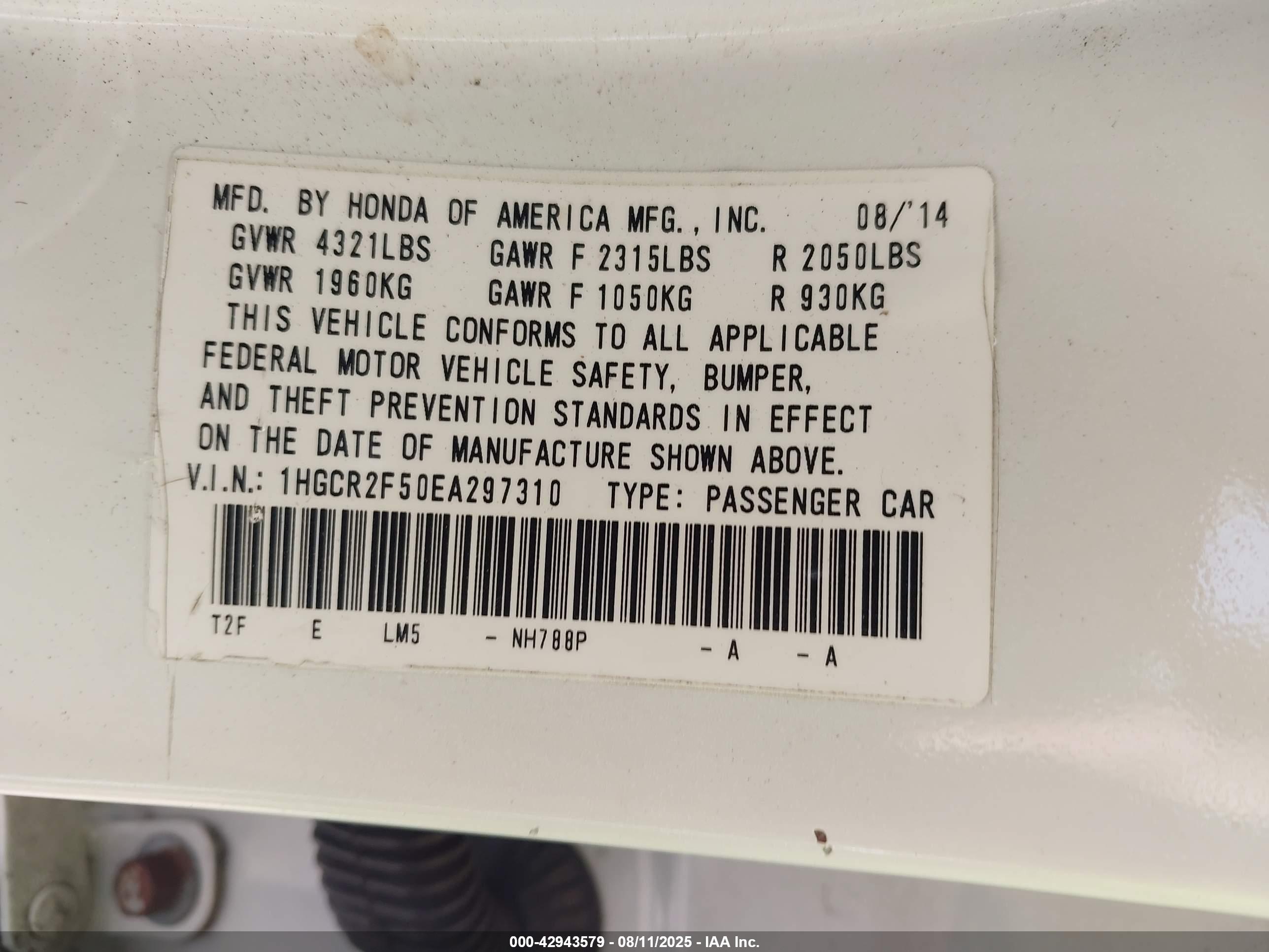 HONDA ACCORD image 9