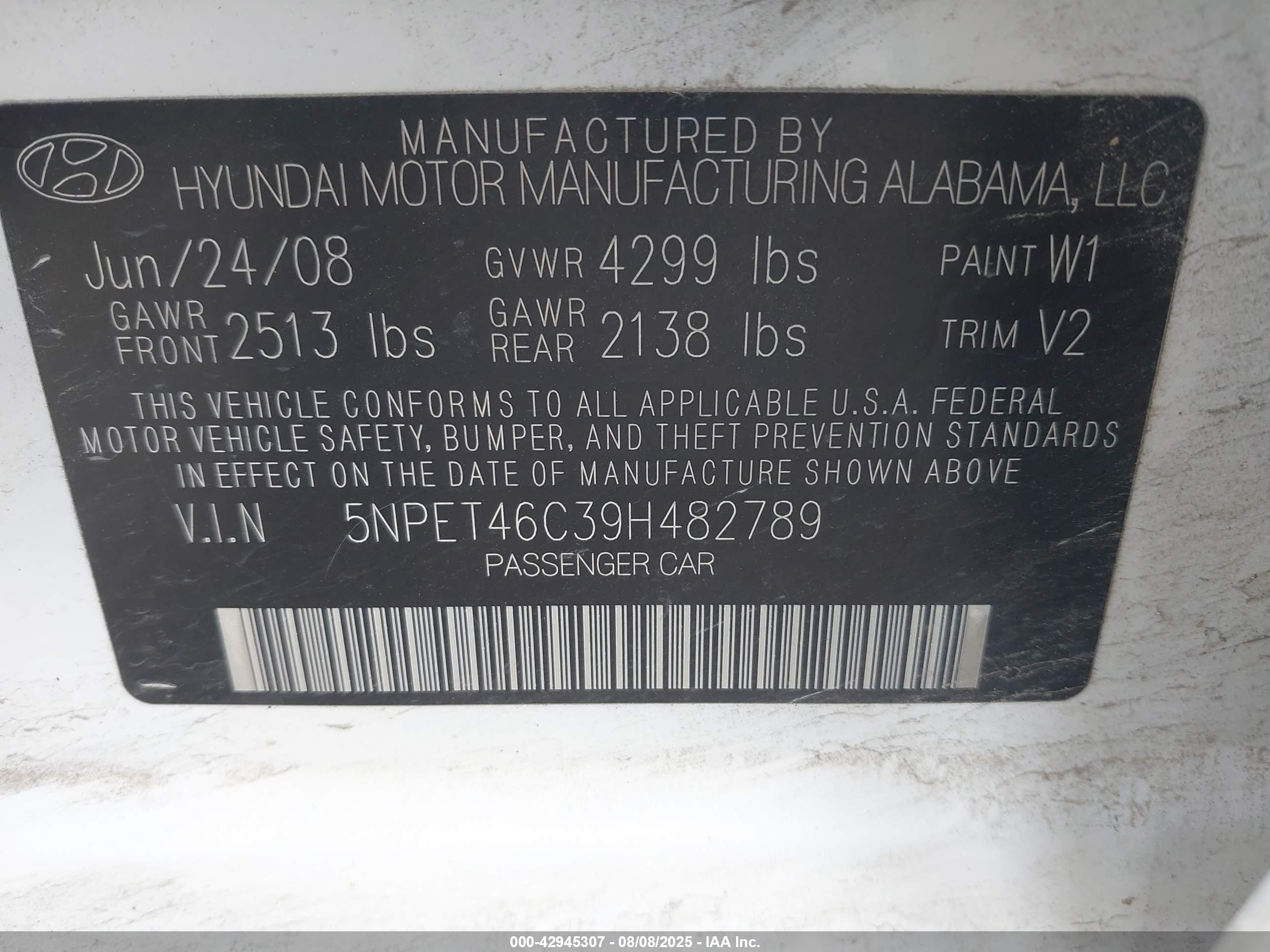 HYUNDAI SONATA image 9