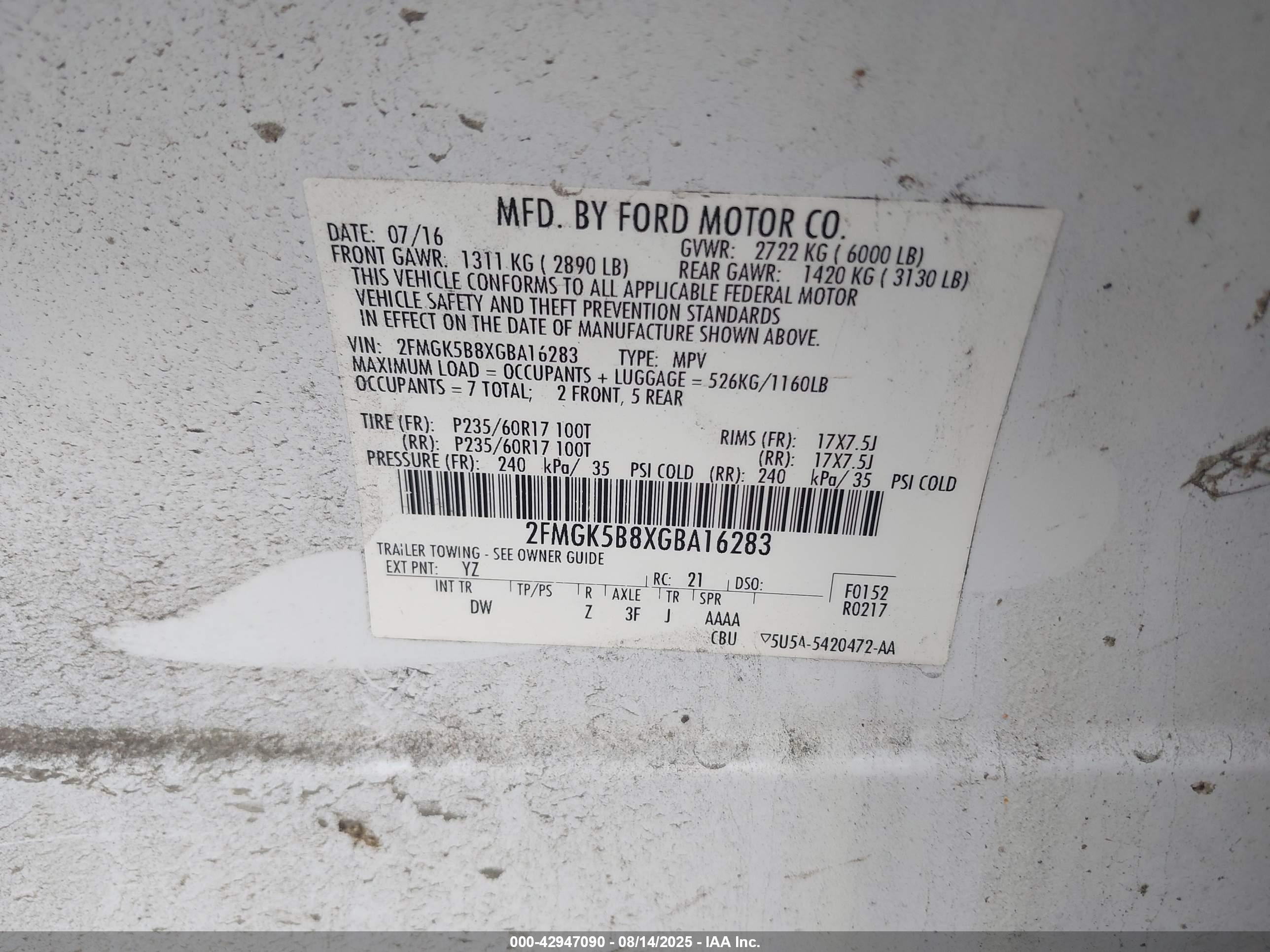 FORD FLEX image 9