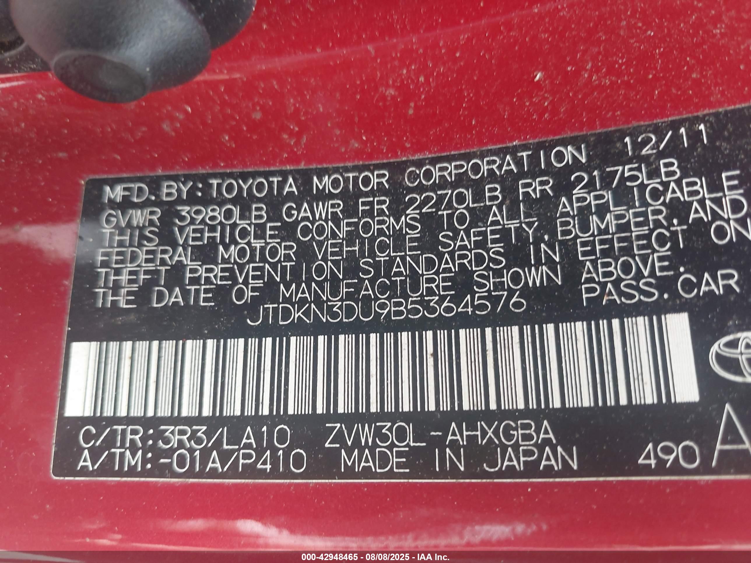 TOYOTA PRIUS image 9