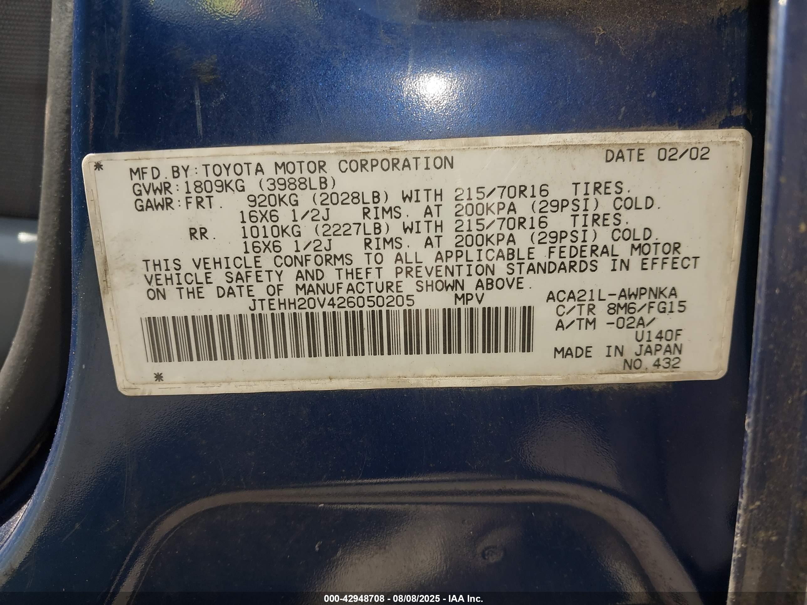 TOYOTA RAV4 image 9