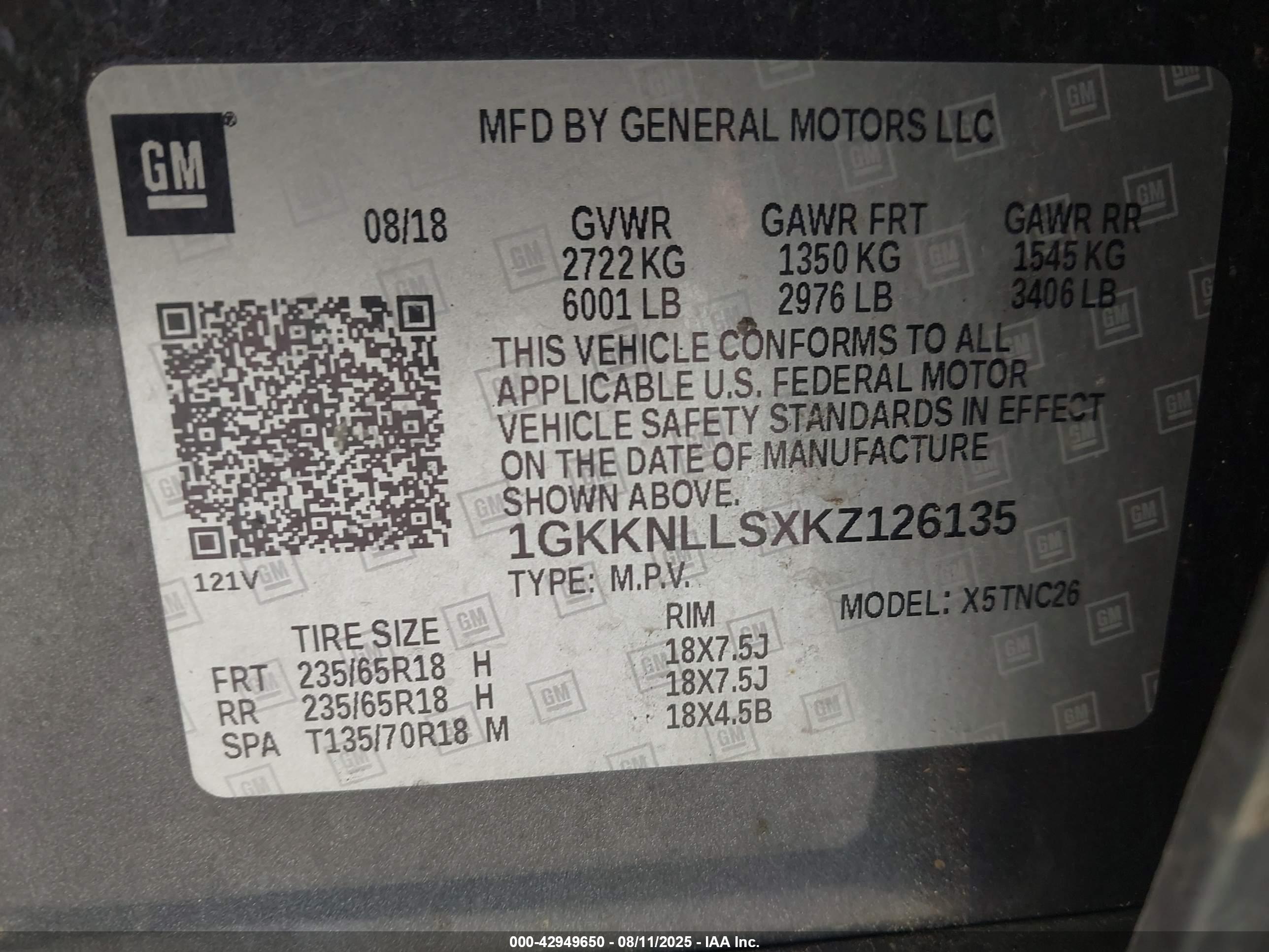 GMC ACADIA image 9