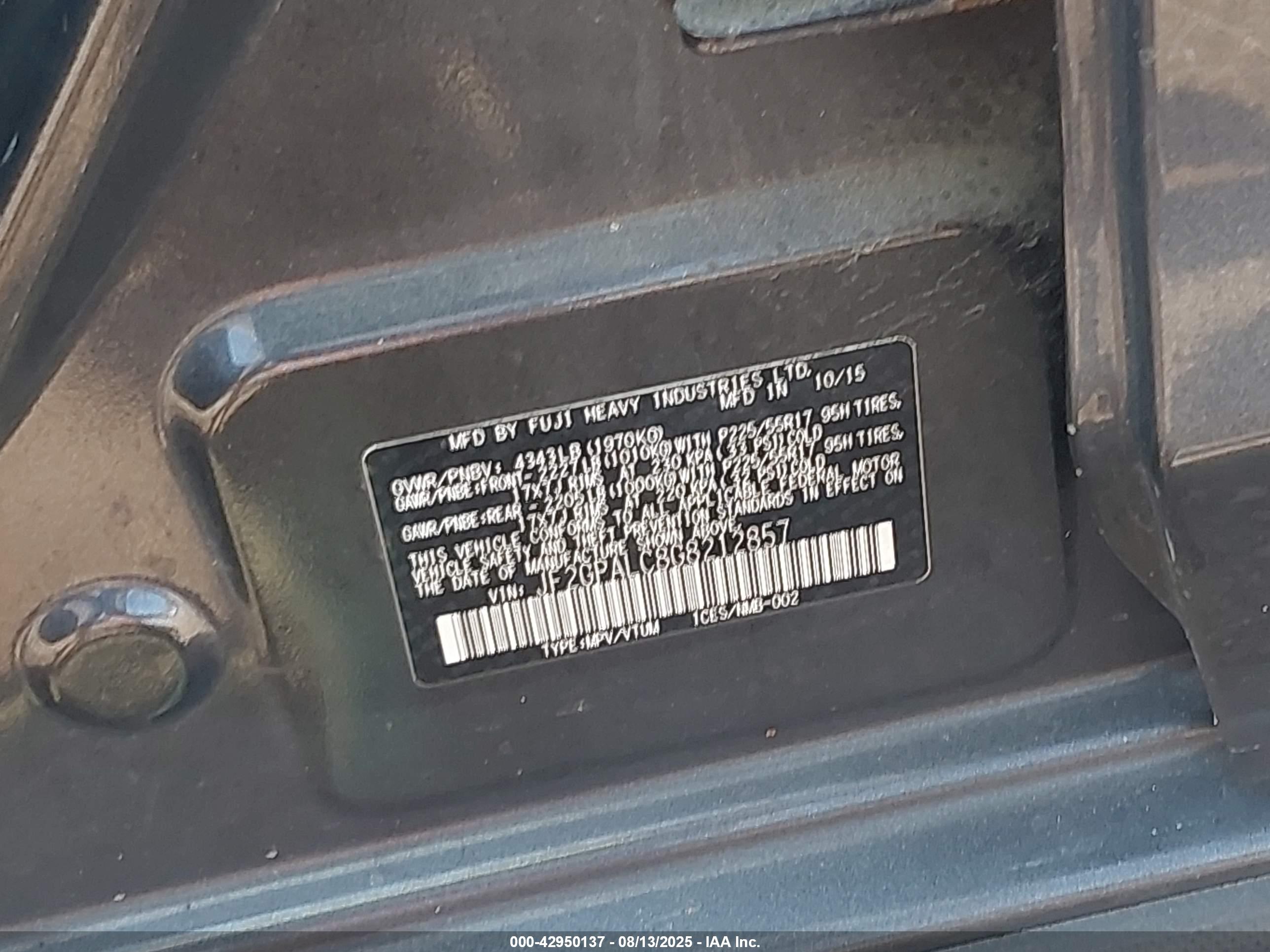 SUBARU CROSSTREK image 9